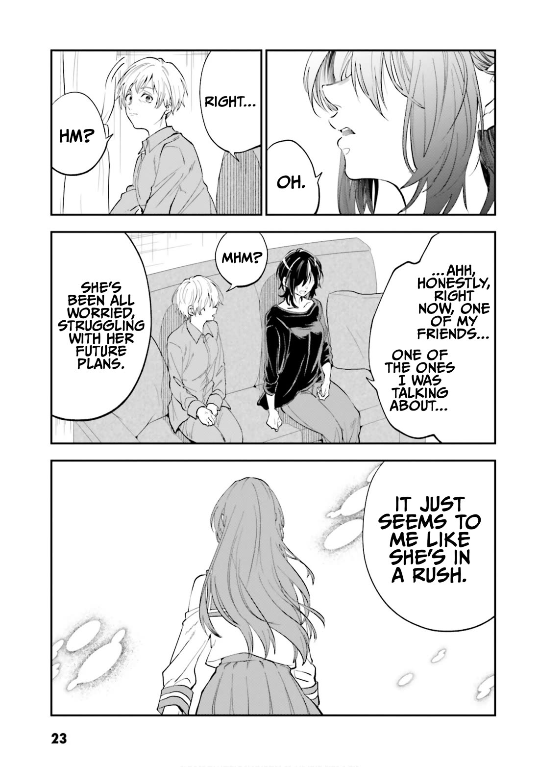 HG ni Koisuru Futari Chapter 47 page 15 - Chapter 47