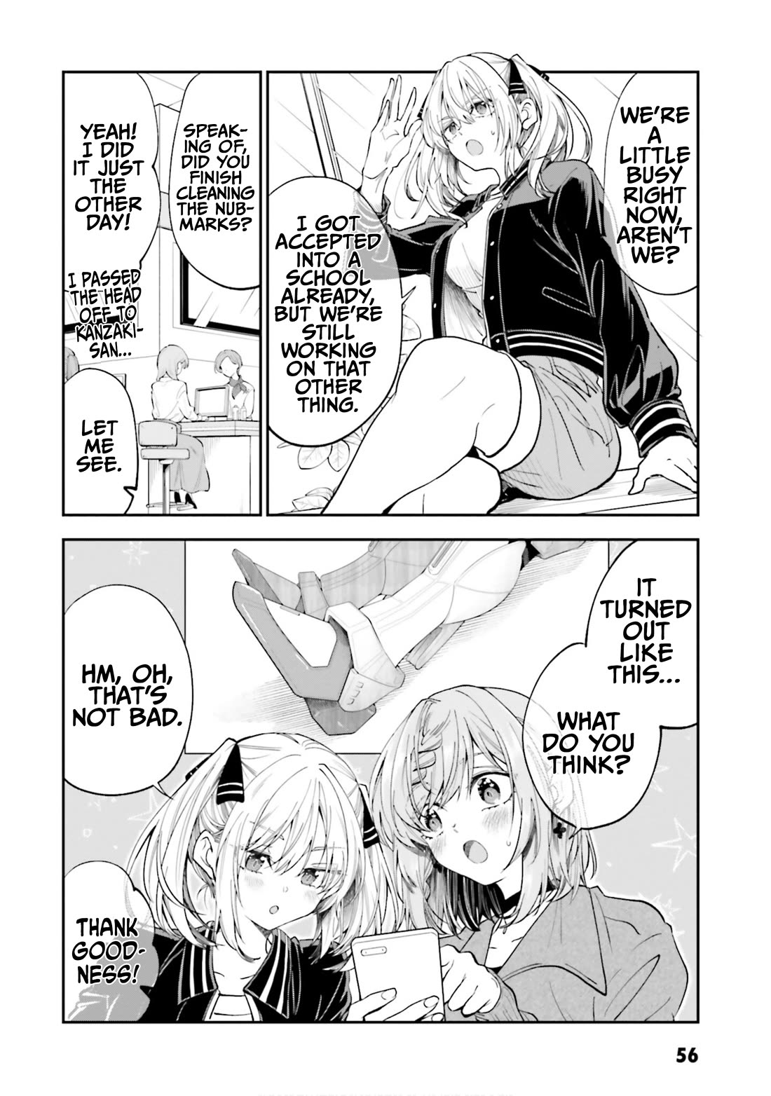 HG ni Koisuru Futari Chapter 49 page 12 - Chapter 49