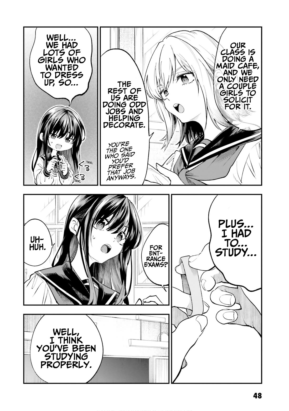 HG ni Koisuru Futari Chapter 49 page 4 - Chapter 49