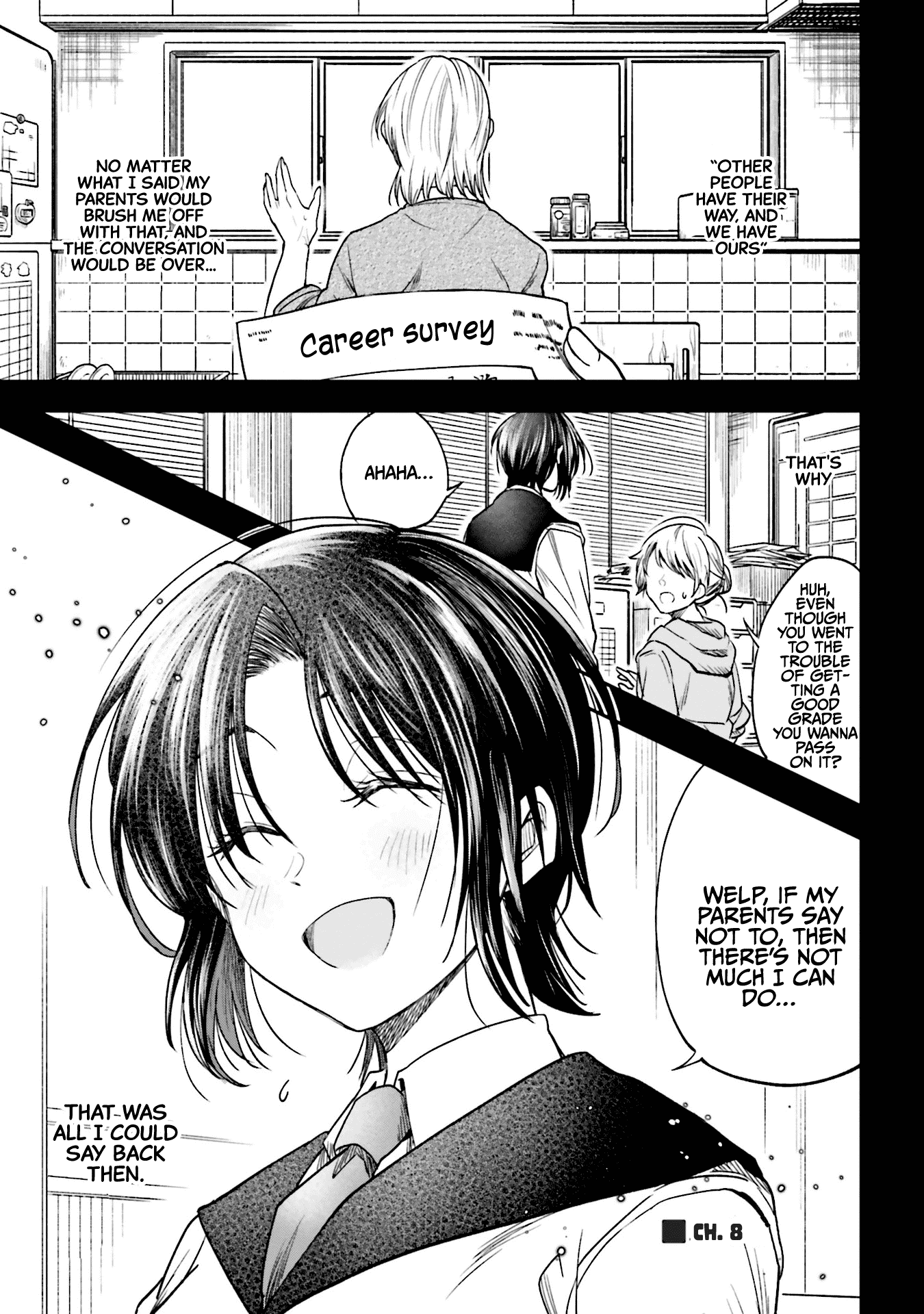 HG ni Koisuru Futari Chapter 8 page 1 - Chapter 8
