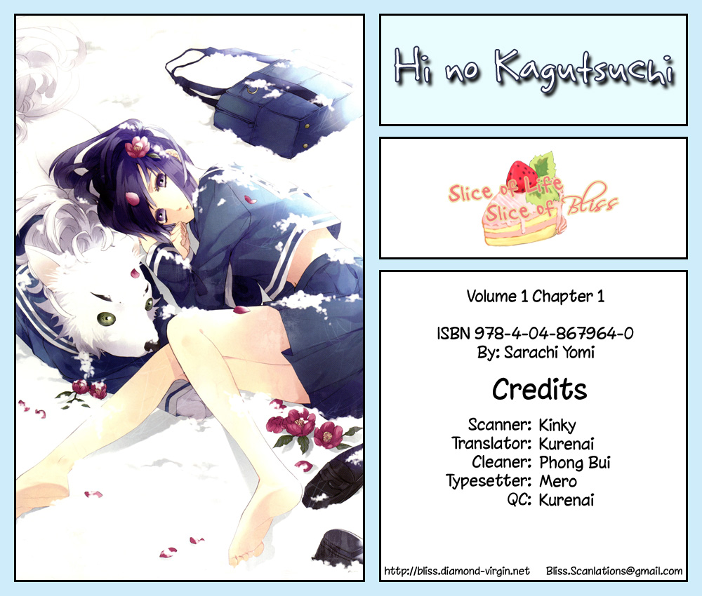 Hi no Kagutsuchi Chapter 1.2 page 1 - Chapter 1 v2 : Your Name Is Kagutsuchi