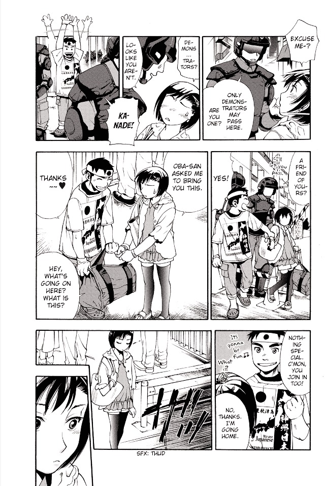 Hi no Maru Gaisen Otome Chapter 1 page 11 - Chapter 1 : Demonstrating!? Screw this!