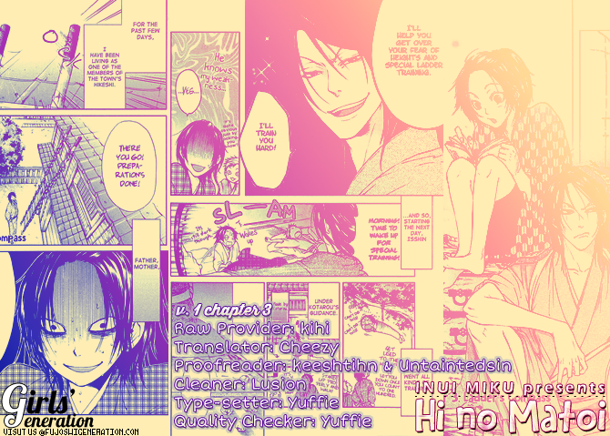 Hi no Matoi Chapter 3.2 page 1 - Chapter 3 v2 : Ladder's Compass