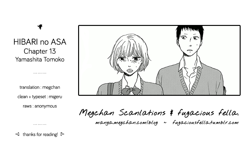 Hibari no Asa Chapter 13 page 28 - Chapter 13: Talk 13