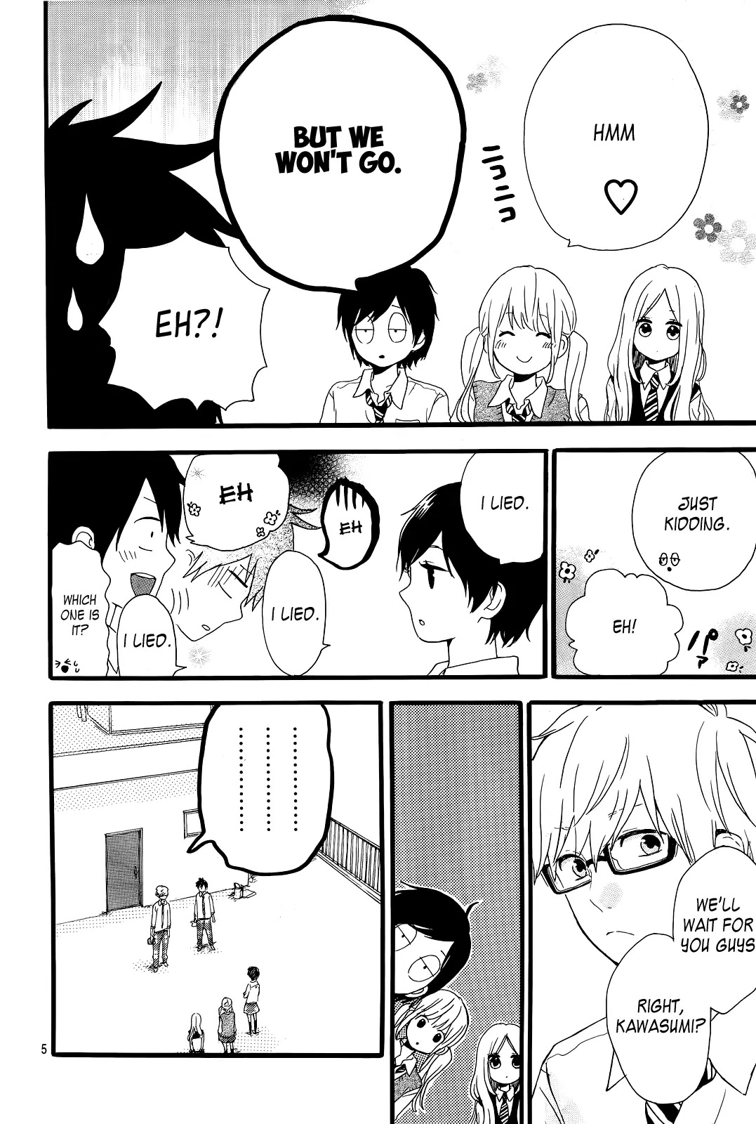 Hibi Chouchou Chapter 17 page 6 - Chapter 17