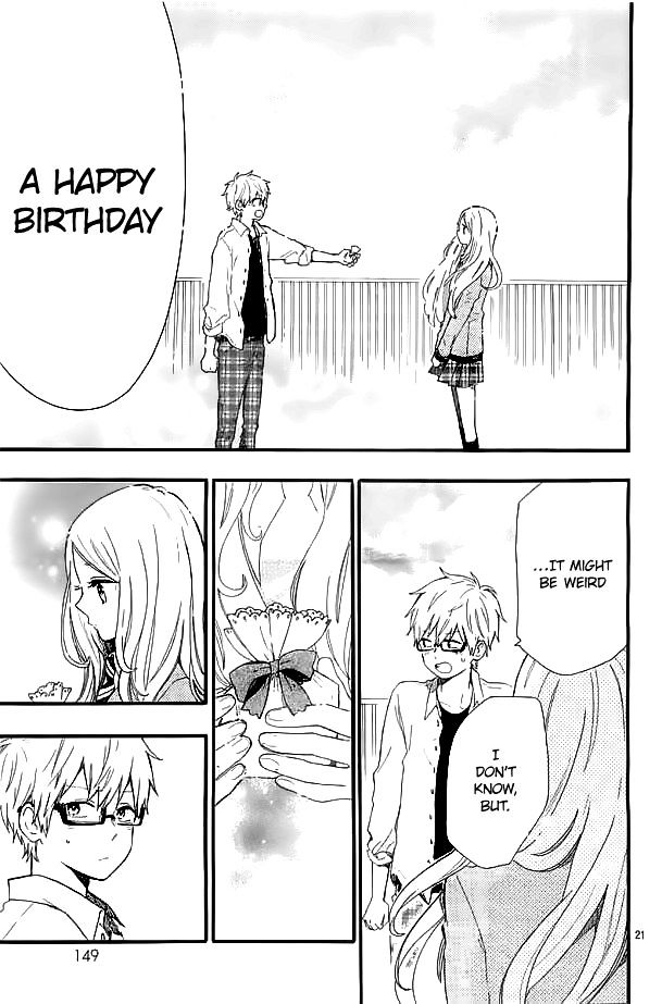Hibi Chouchou Chapter 47 page 22 - Chapter 47 : Fixed
