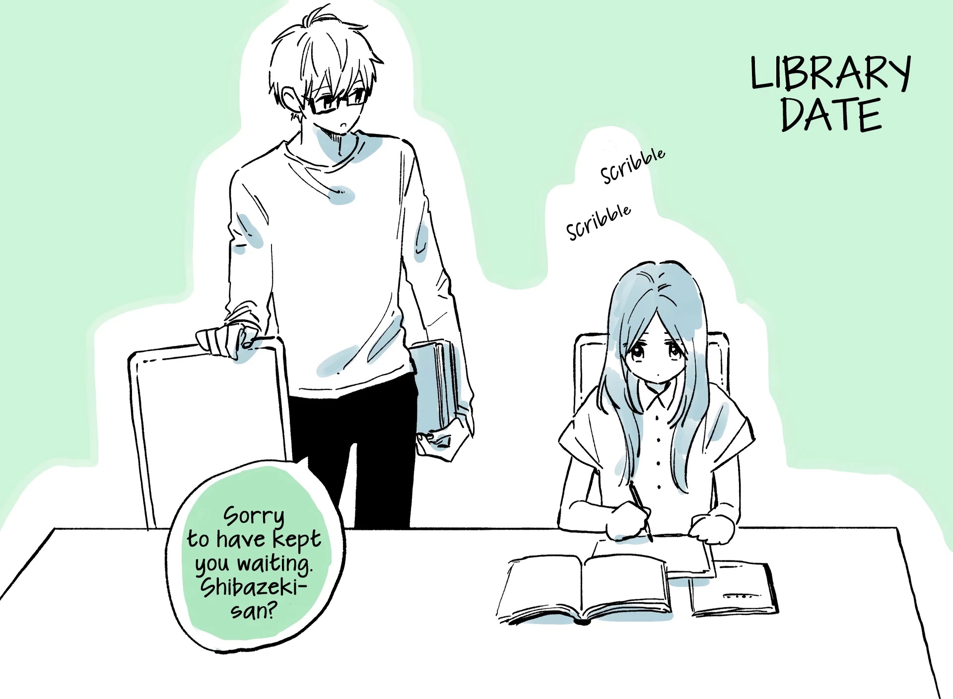 Hibi Chouchou Chapter 76.1 page 2 - Chapter 76.1: Twitter Extra - The Two After Graduation