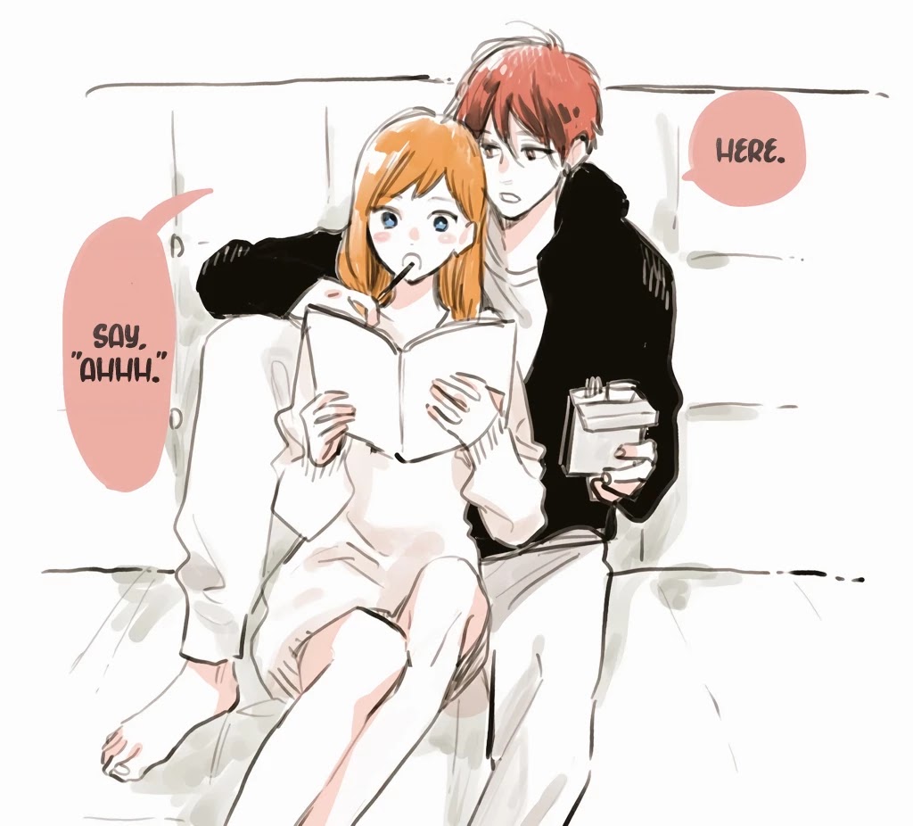 Hibi Chouchou Chapter 76.2 page 2 - Chapter 76.2: Twitter Extra - Atohira & Koharu