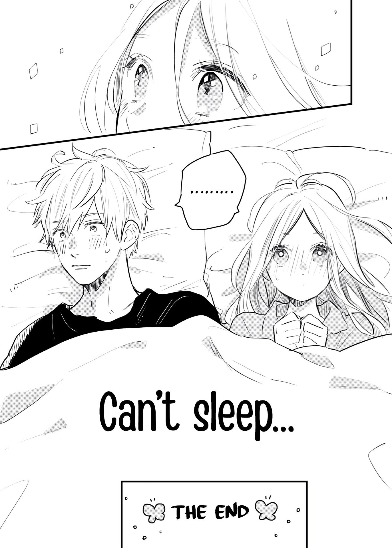 Hibi Chouchou Chapter 76.4 page 5 - Chapter 76.4: Twitter Extra - The Silent Couple's Sleepover (1)