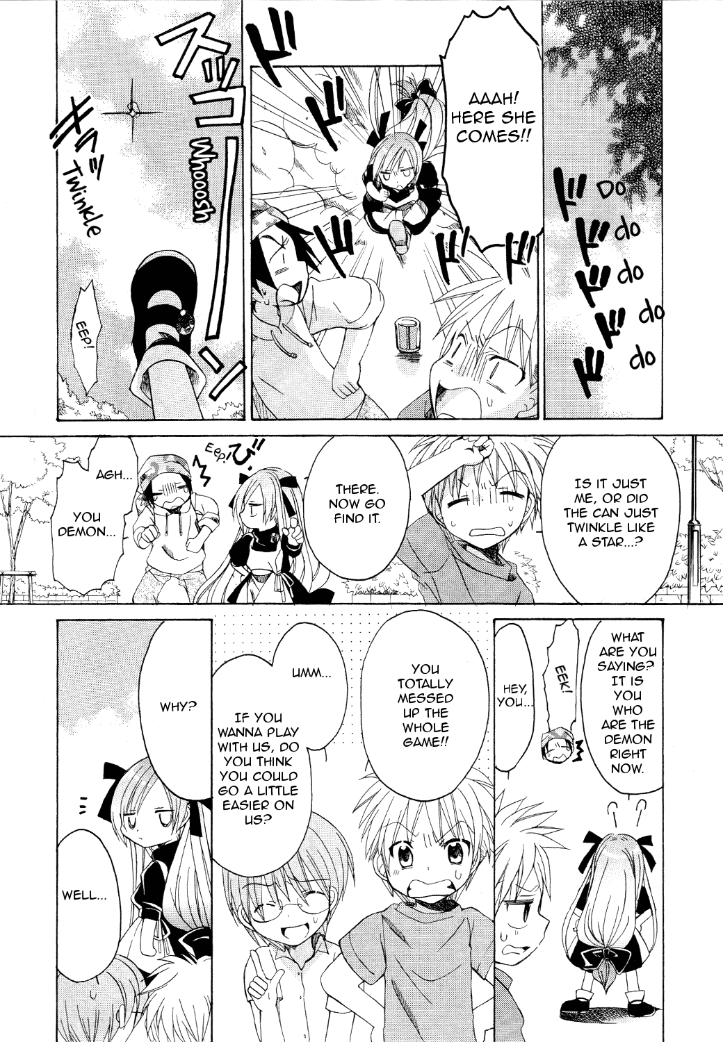 Hibiki no Mahou Chapter 12 page 14 - Chapter 12: The Magic of Living Weapons
