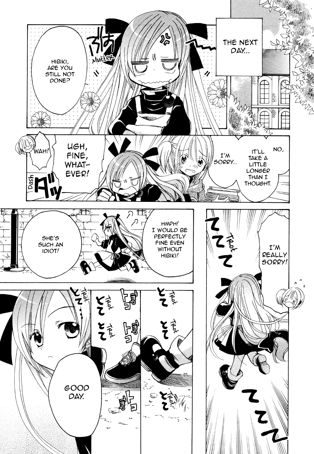 Hibiki no Mahou Chapter 12 page 18 - Chapter 12: The Magic of Living Weapons
