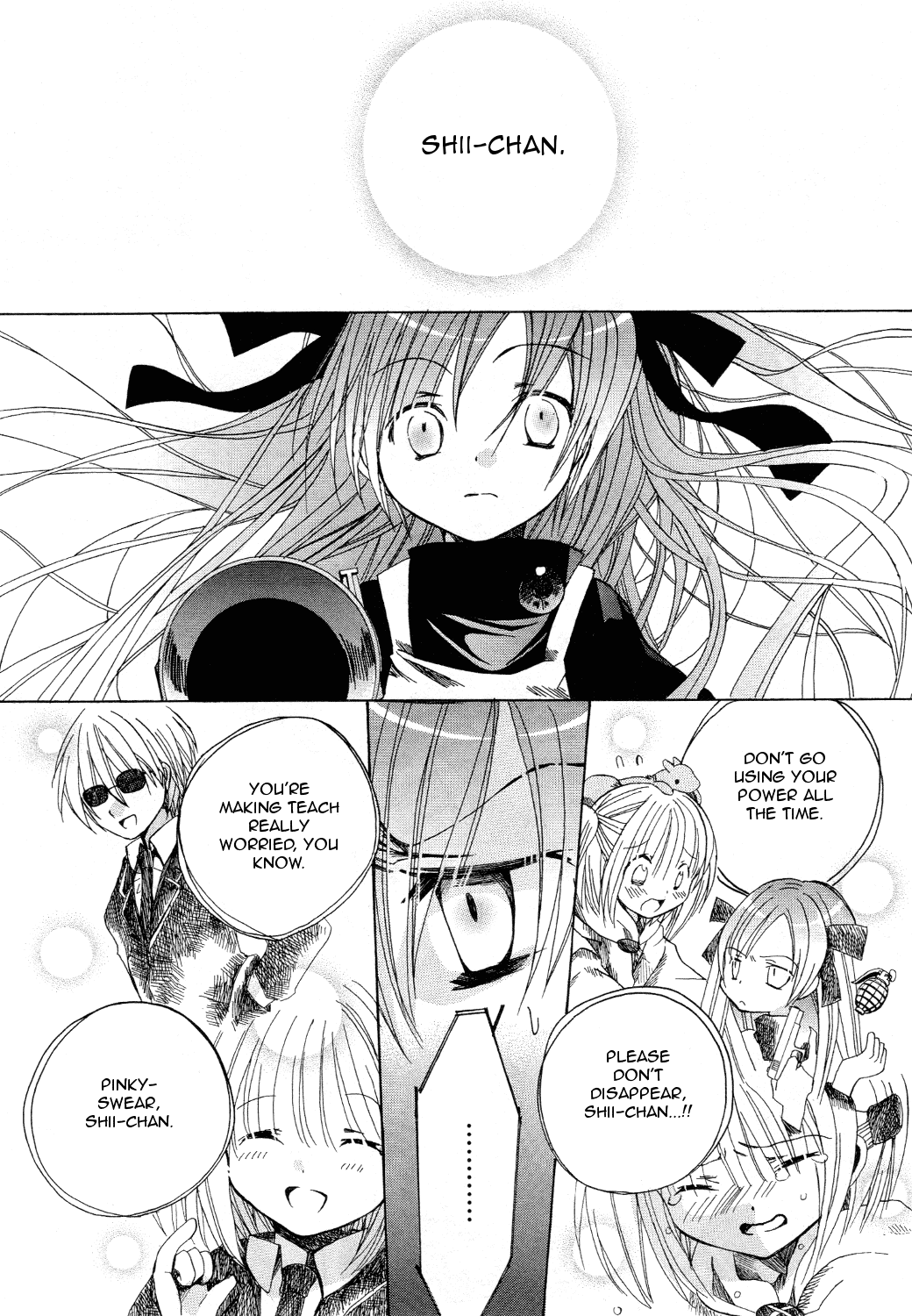 Hibiki no Mahou Chapter 12 page 36 - Chapter 12: The Magic of Living Weapons