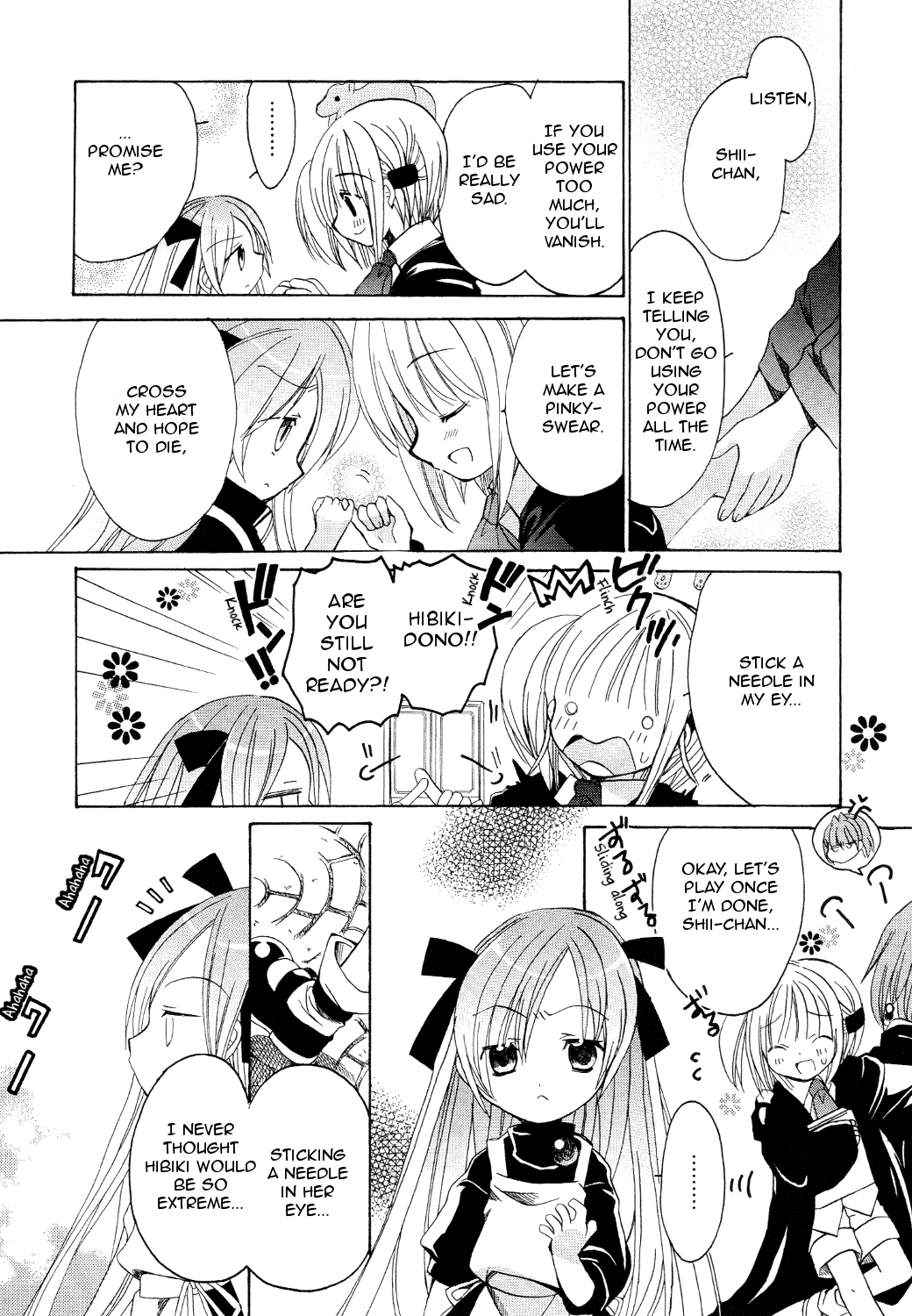 Hibiki no Mahou Chapter 12 page 9 - Chapter 12: The Magic of Living Weapons
