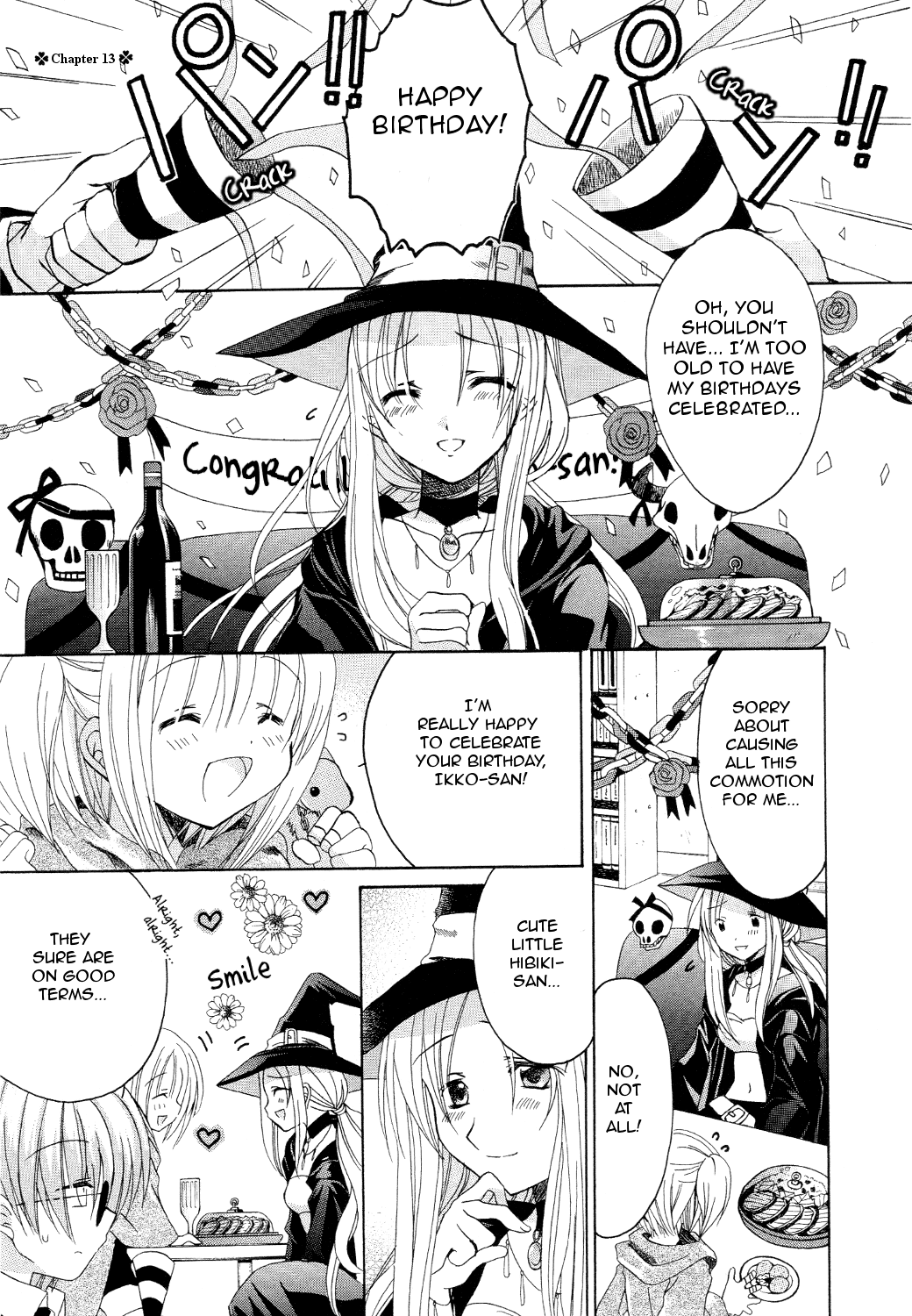 Hibiki no Mahou Chapter 13 page 1 - Chapter 13: The Magic of Blessings