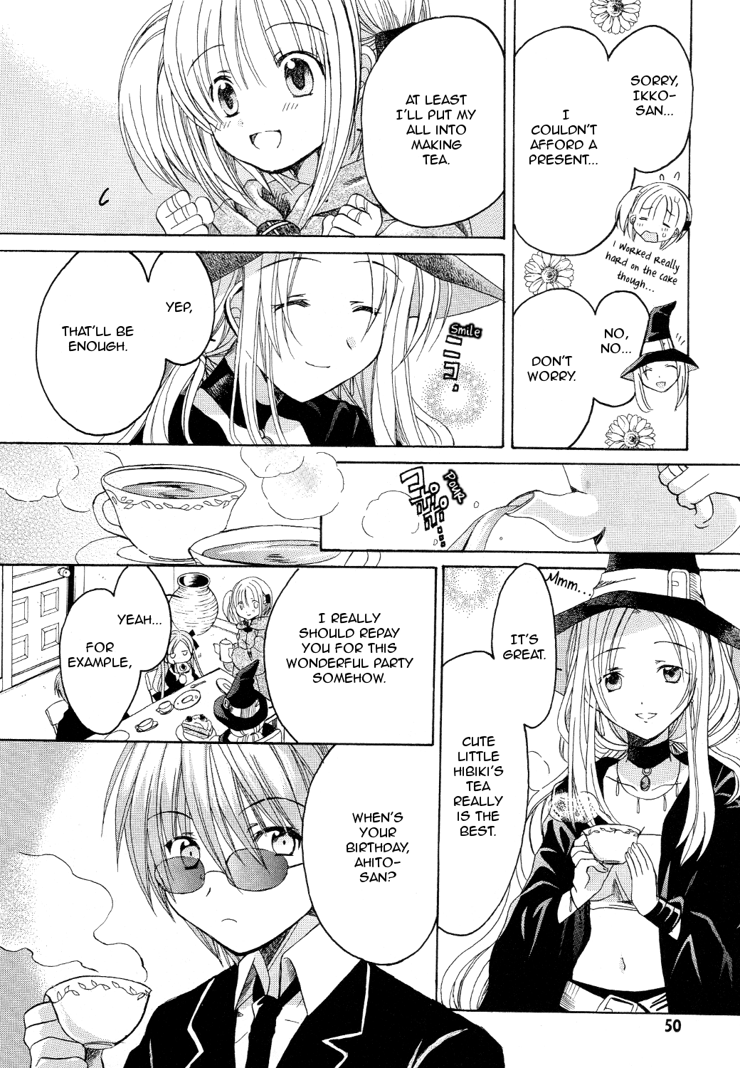 Hibiki no Mahou Chapter 13 page 4 - Chapter 13: The Magic of Blessings