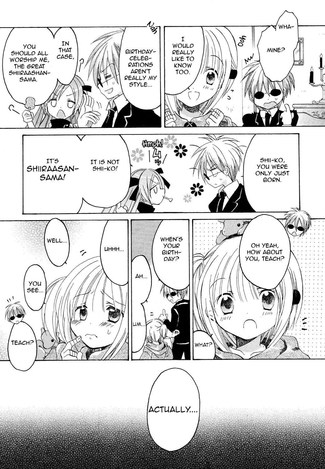 Hibiki no Mahou Chapter 13 page 5 - Chapter 13: The Magic of Blessings