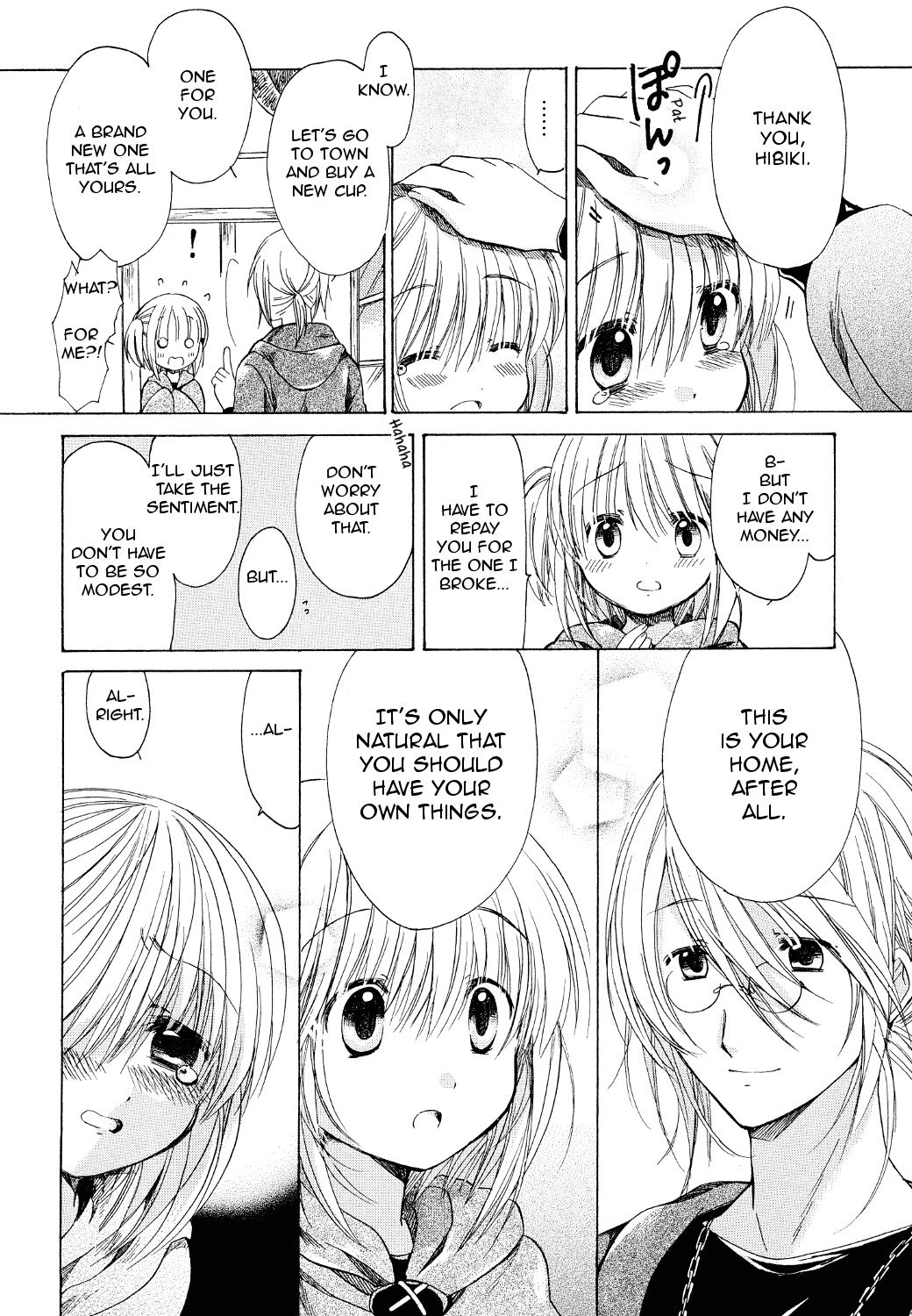 Hibiki no Mahou Chapter 16.5 page 9 - Chapter 16.5: Your Gift to Me