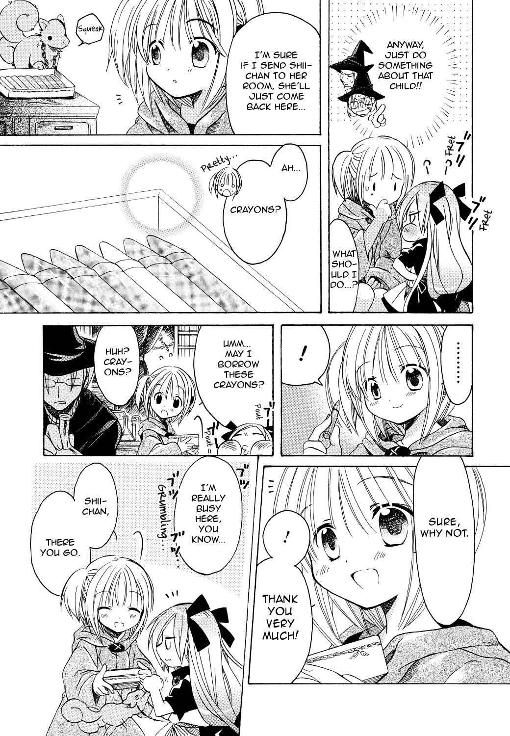 Hibiki no Mahou Chapter 16 page 6 - Chapter 16: The Magic of Sketching