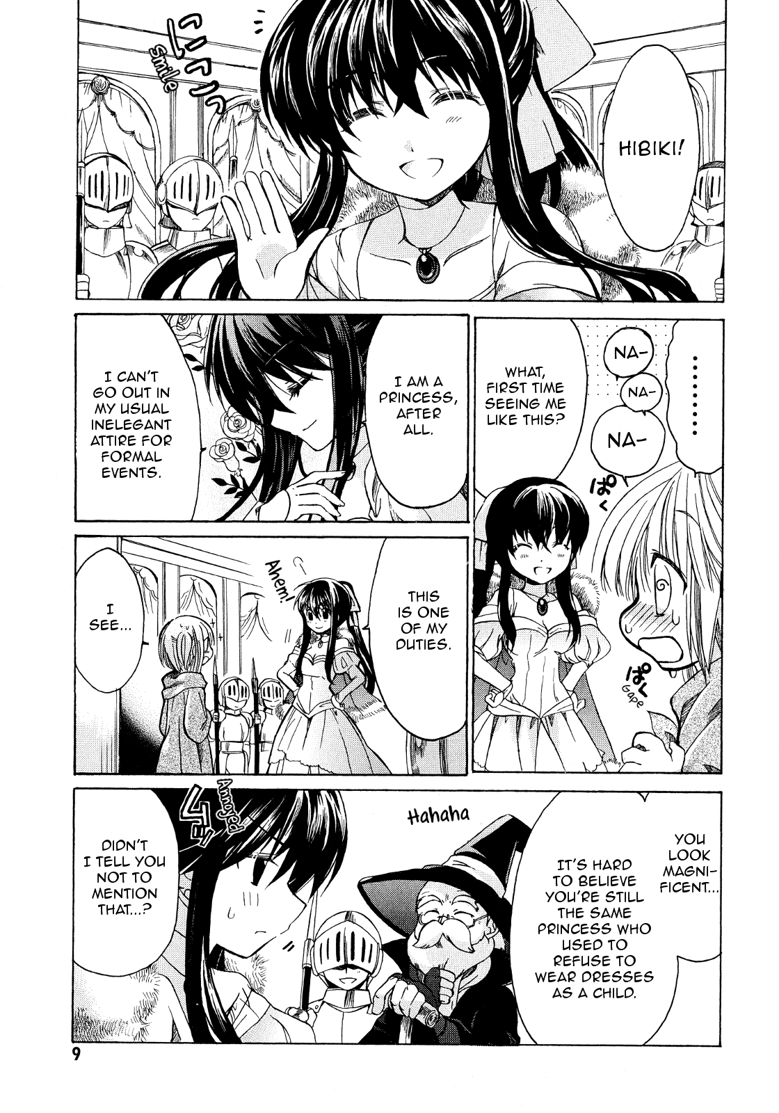 Hibiki no Mahou Chapter 17 page 10 - Chapter 17: The Magic of the Dress