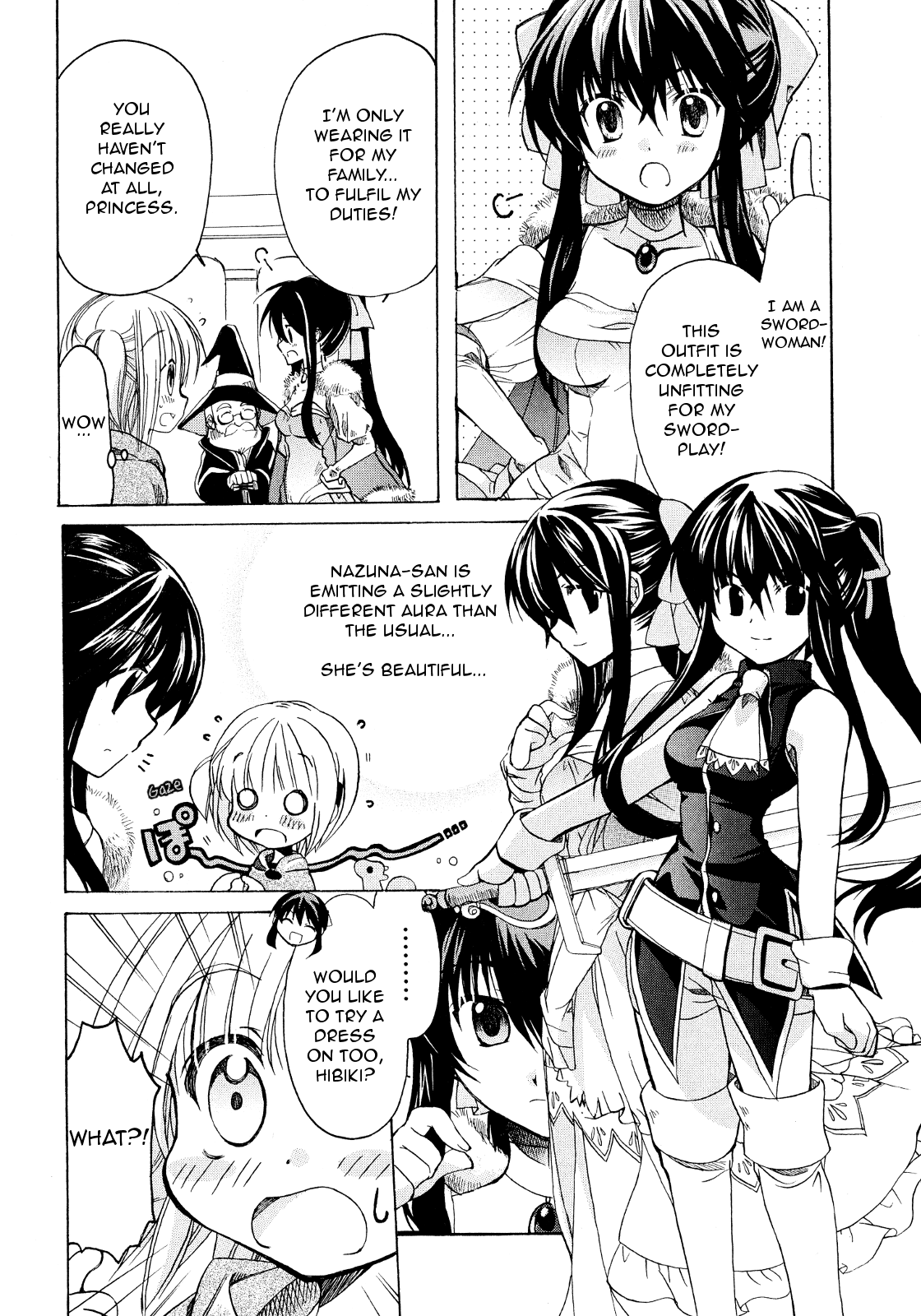 Hibiki no Mahou Chapter 17 page 11 - Chapter 17: The Magic of the Dress