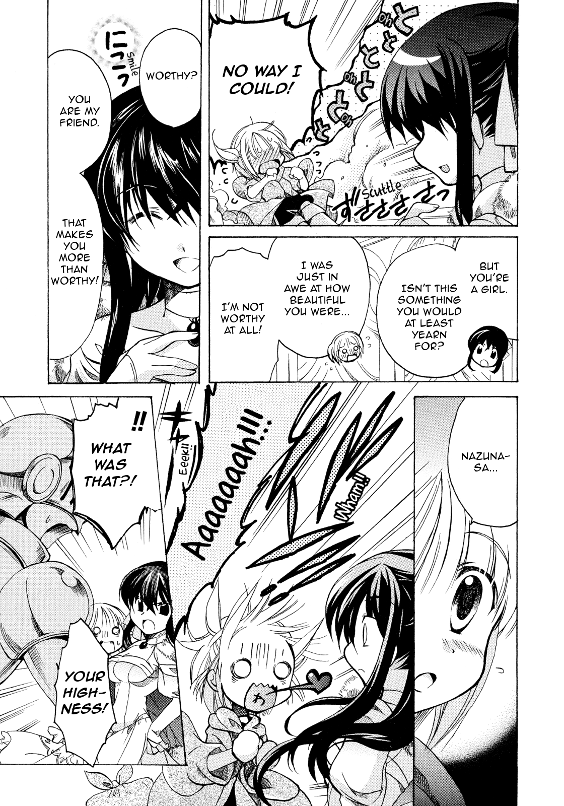 Hibiki no Mahou Chapter 17 page 12 - Chapter 17: The Magic of the Dress