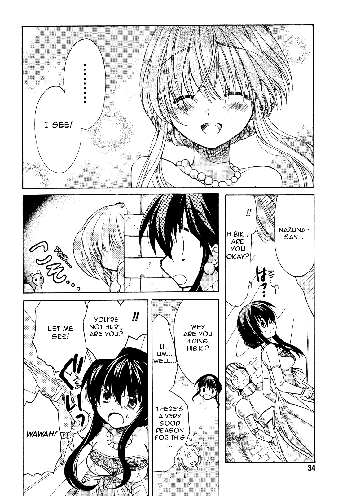 Hibiki no Mahou Chapter 17 page 35 - Chapter 17: The Magic of the Dress
