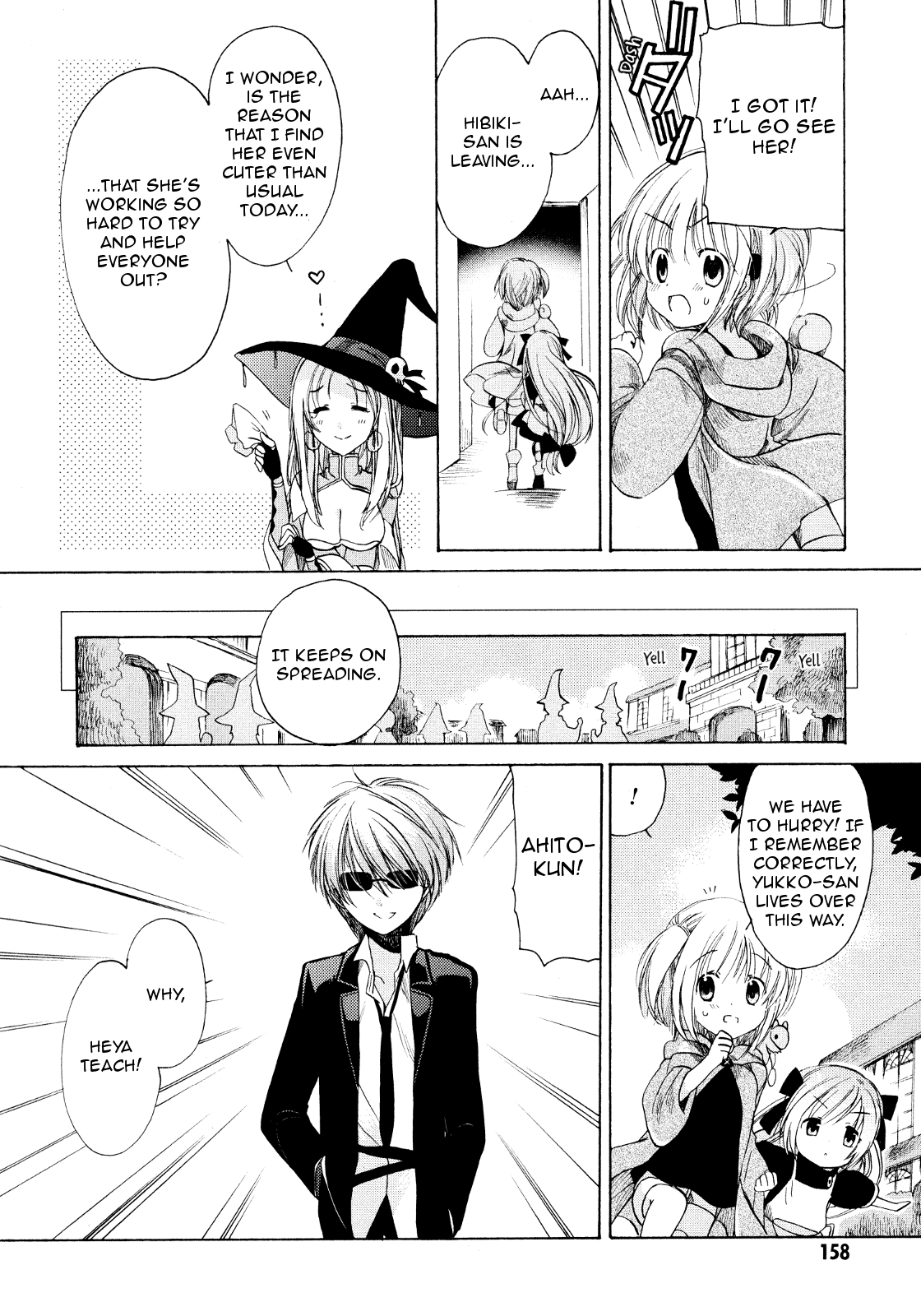 Hibiki no Mahou Chapter 21 page 12 - Chapter 21: The Magic of the Mind
