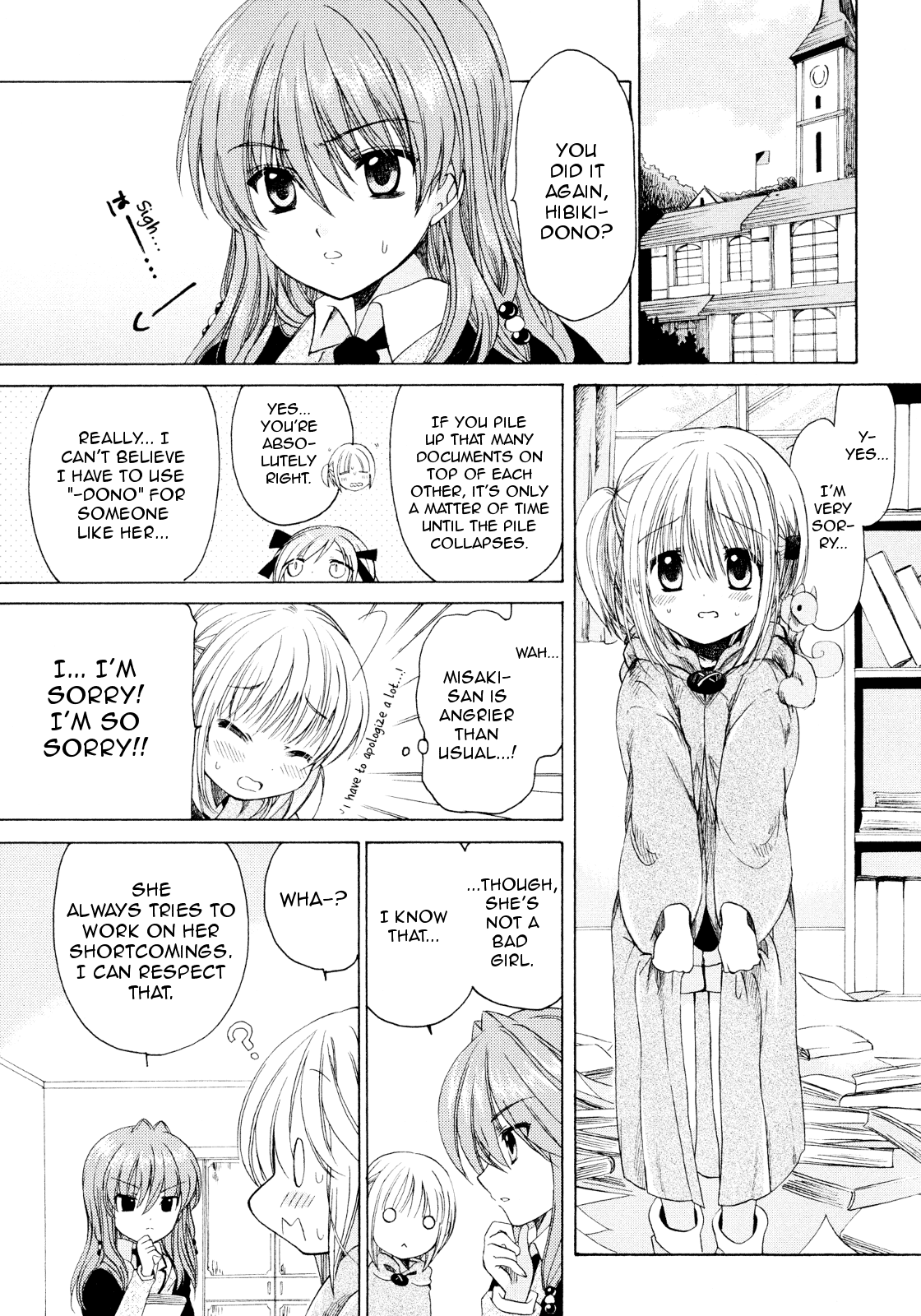 Hibiki no Mahou Chapter 21 page 3 - Chapter 21: The Magic of the Mind