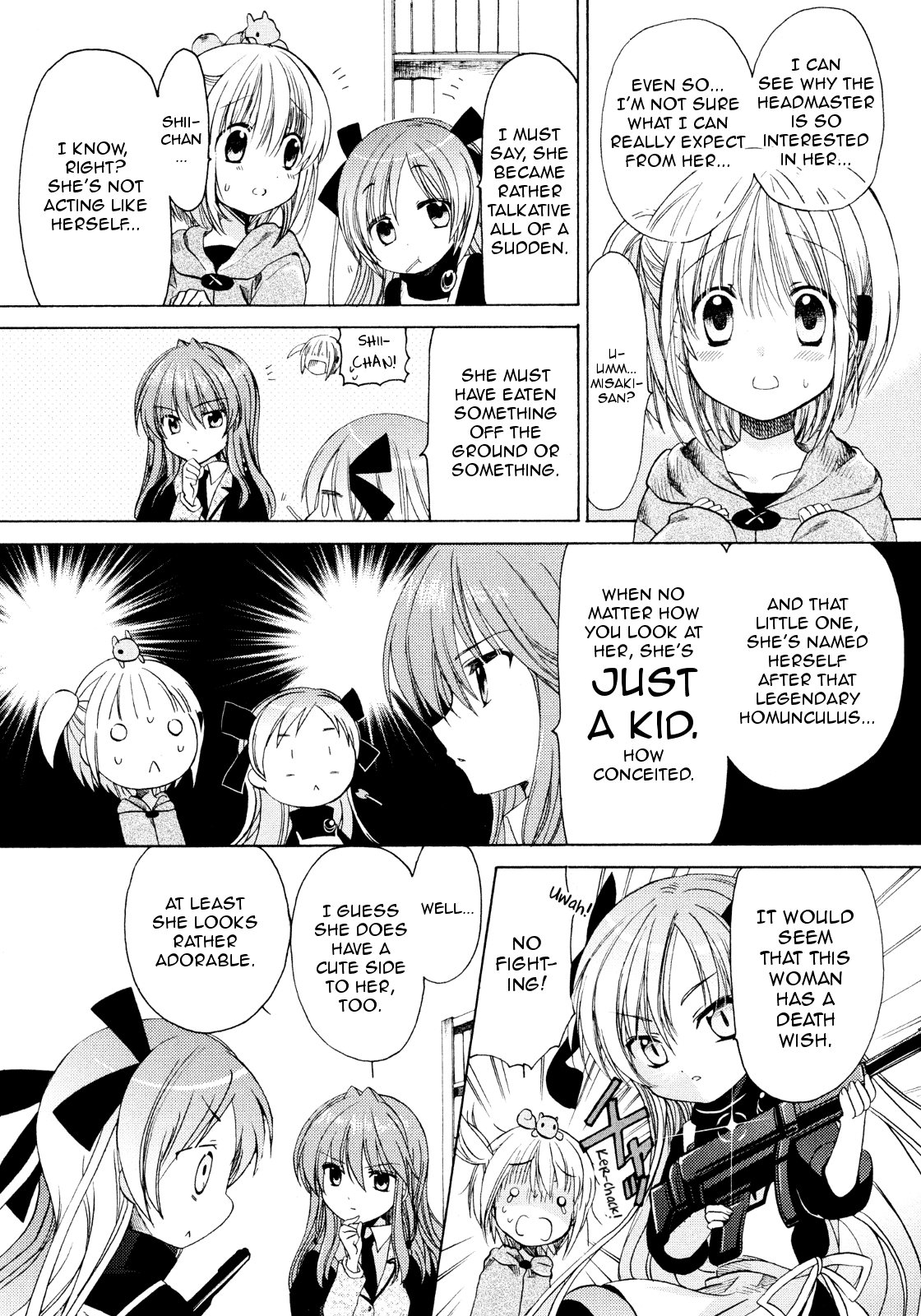 Hibiki no Mahou Chapter 21 page 4 - Chapter 21: The Magic of the Mind