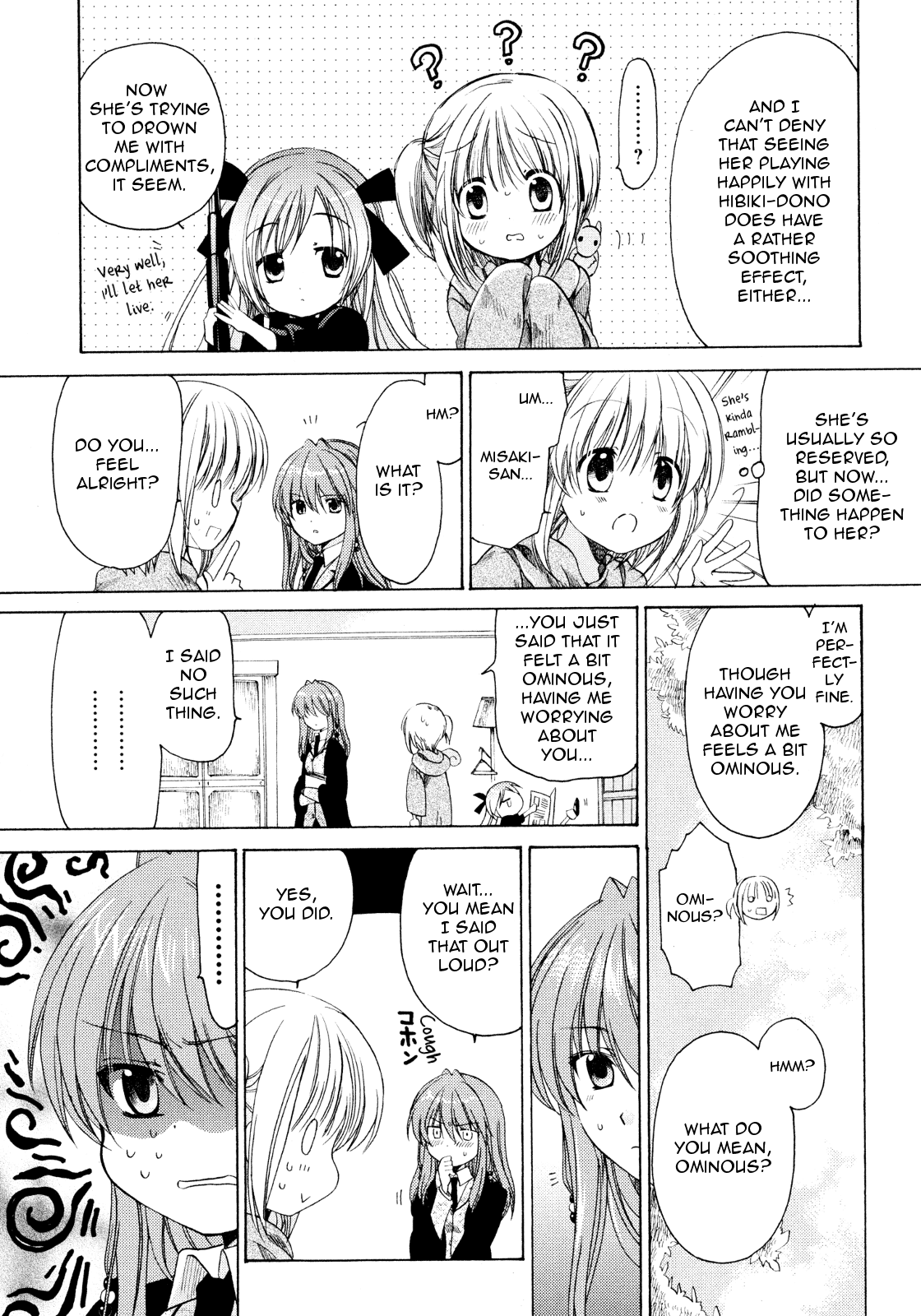 Hibiki no Mahou Chapter 21 page 5 - Chapter 21: The Magic of the Mind
