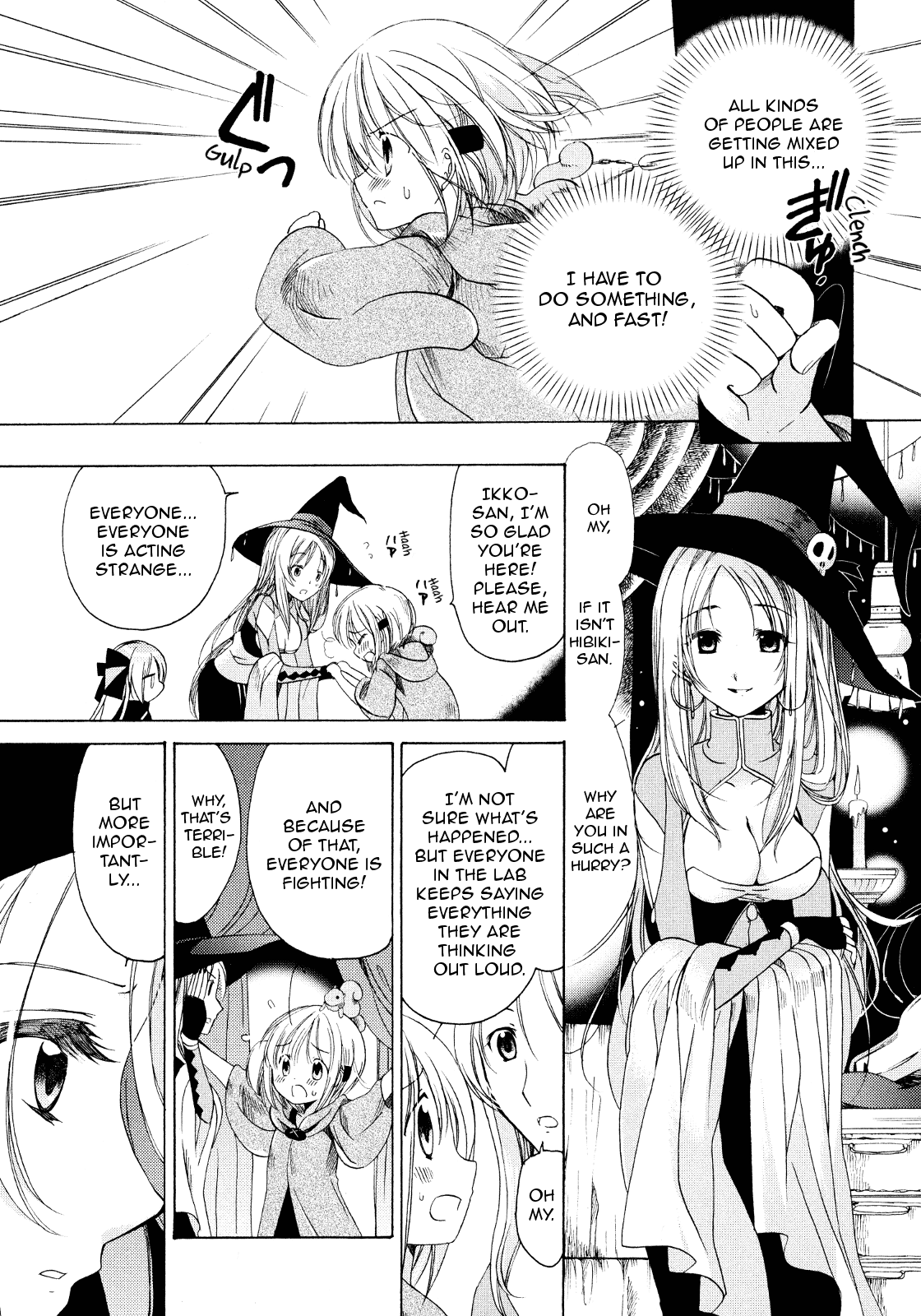 Hibiki no Mahou Chapter 21 page 9 - Chapter 21: The Magic of the Mind