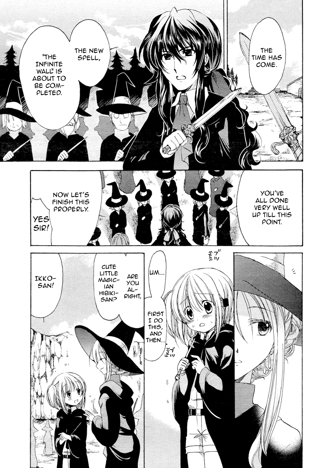 Hibiki no Mahou Chapter 23 page 3 - Chapter 23: The Magic of Scars (Part 2)