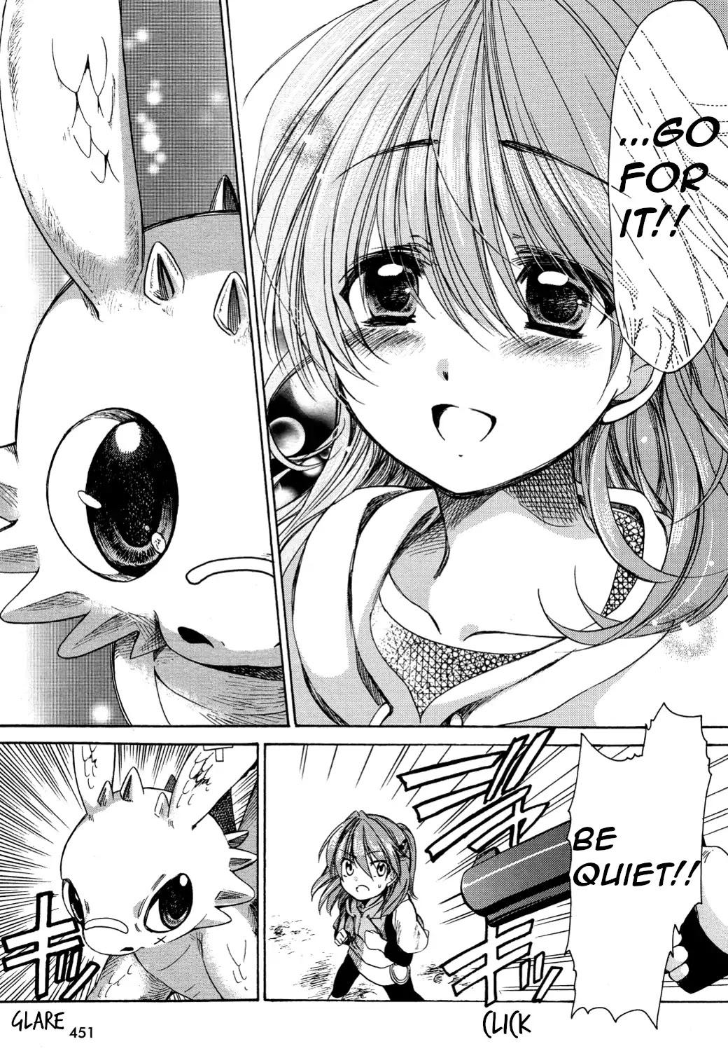 Hibiki no Mahou Chapter 26 page 13 - Chapter 26: The Magic of the Ganabira (Part 2)