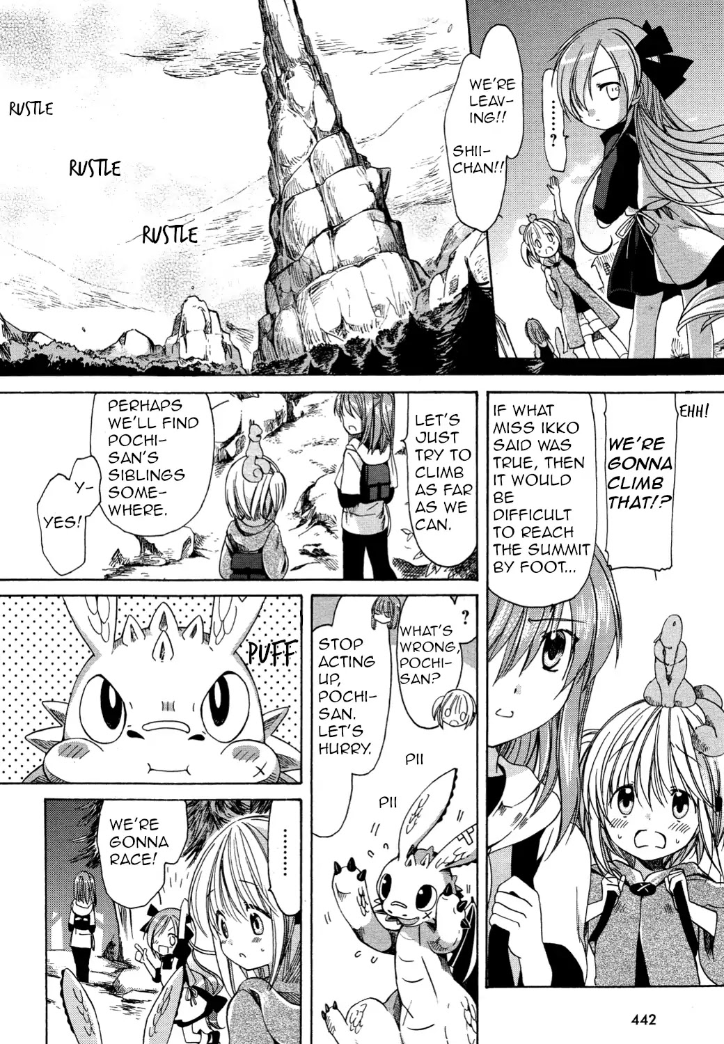 Hibiki no Mahou Chapter 26 page 4 - Chapter 26: The Magic of the Ganabira (Part 2)