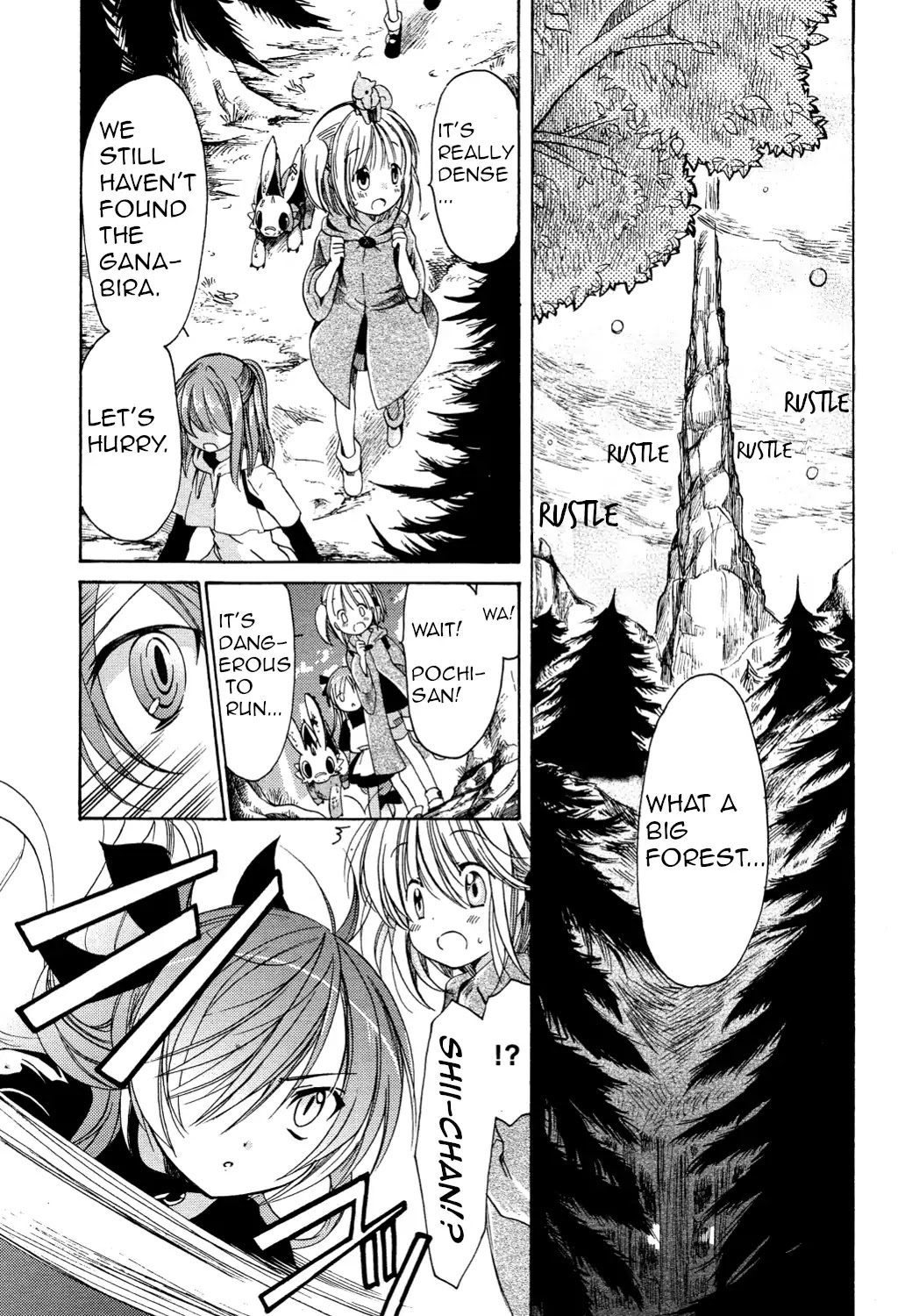 Hibiki no Mahou Chapter 26 page 5 - Chapter 26: The Magic of the Ganabira (Part 2)