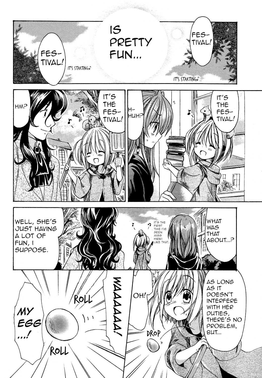 Hibiki no Mahou Chapter 27 page 10 - Chapter 27: The Magic of the Egg