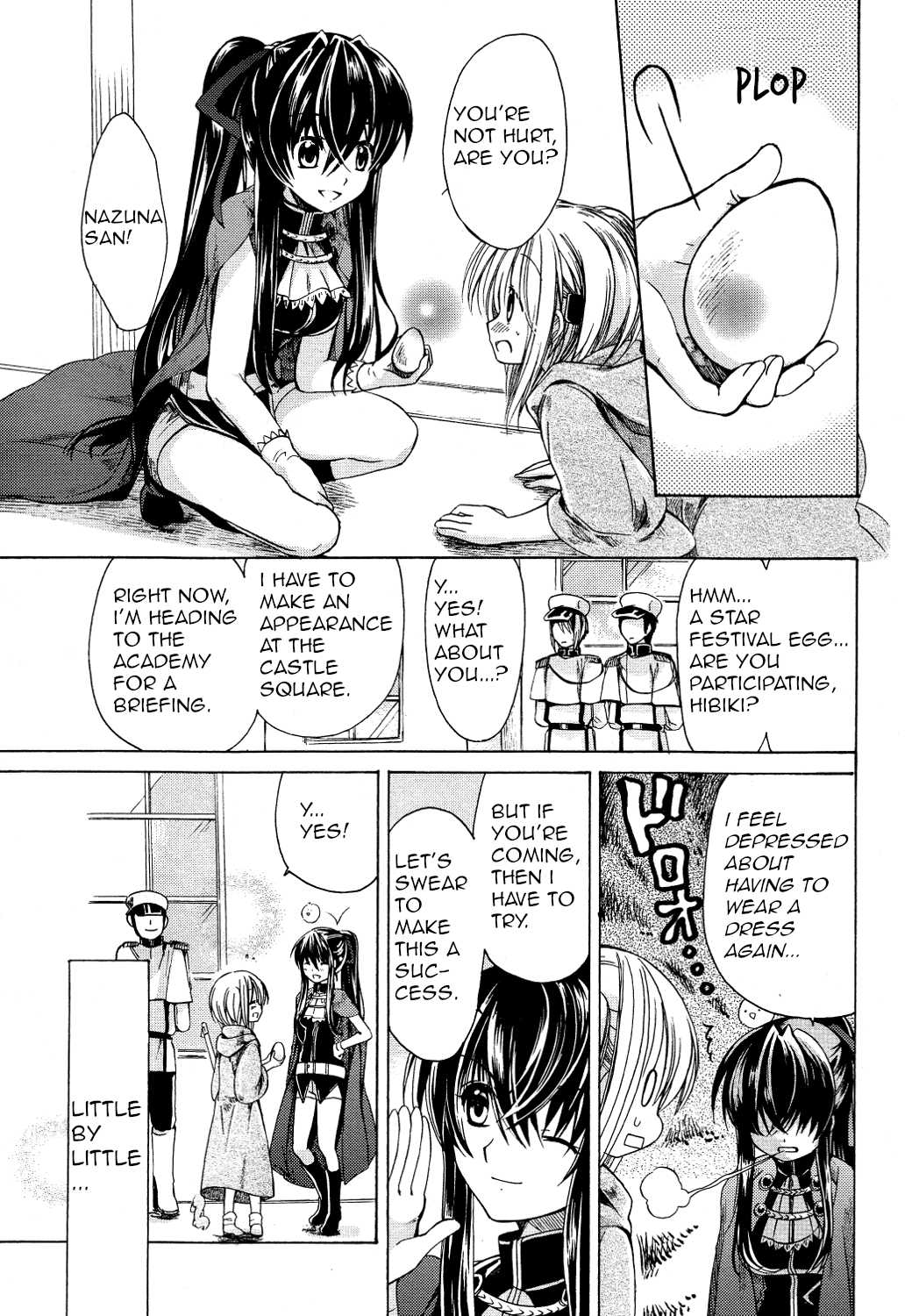 Hibiki no Mahou Chapter 27 page 11 - Chapter 27: The Magic of the Egg