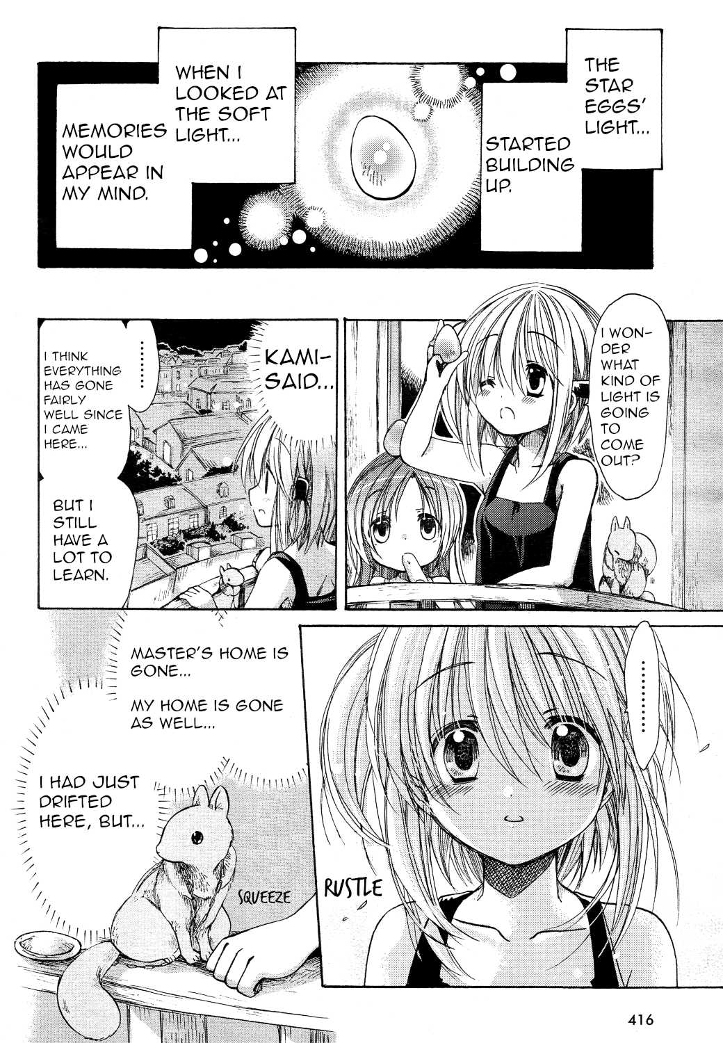 Hibiki no Mahou Chapter 27 page 12 - Chapter 27: The Magic of the Egg