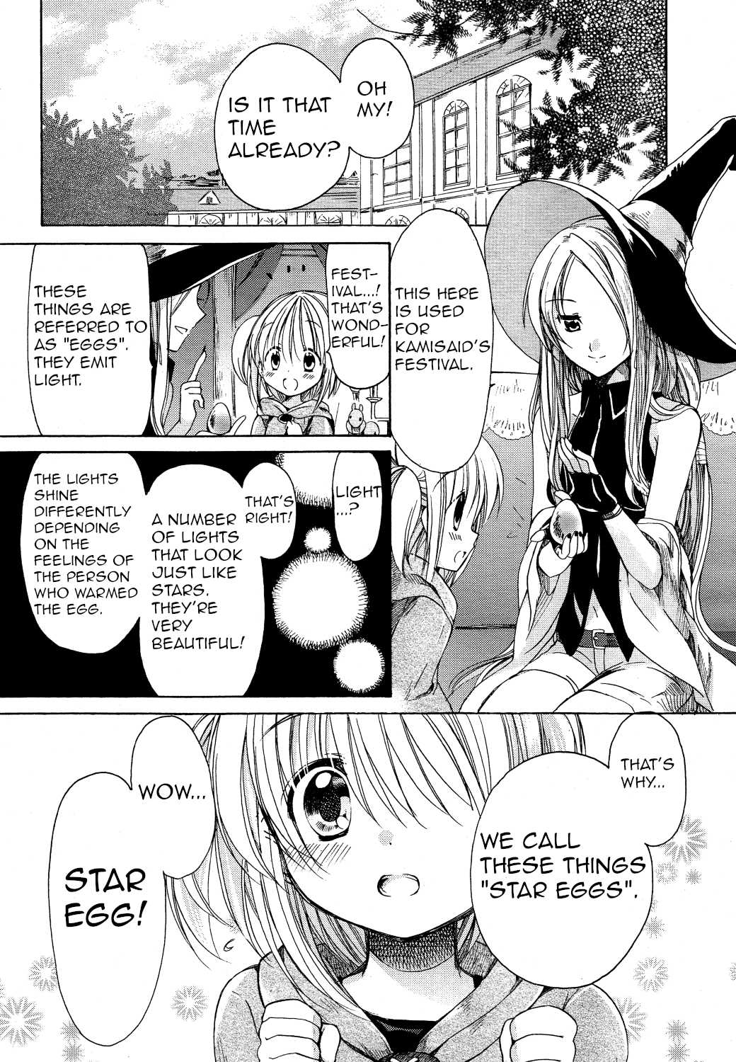 Hibiki no Mahou Chapter 27 page 4 - Chapter 27: The Magic of the Egg