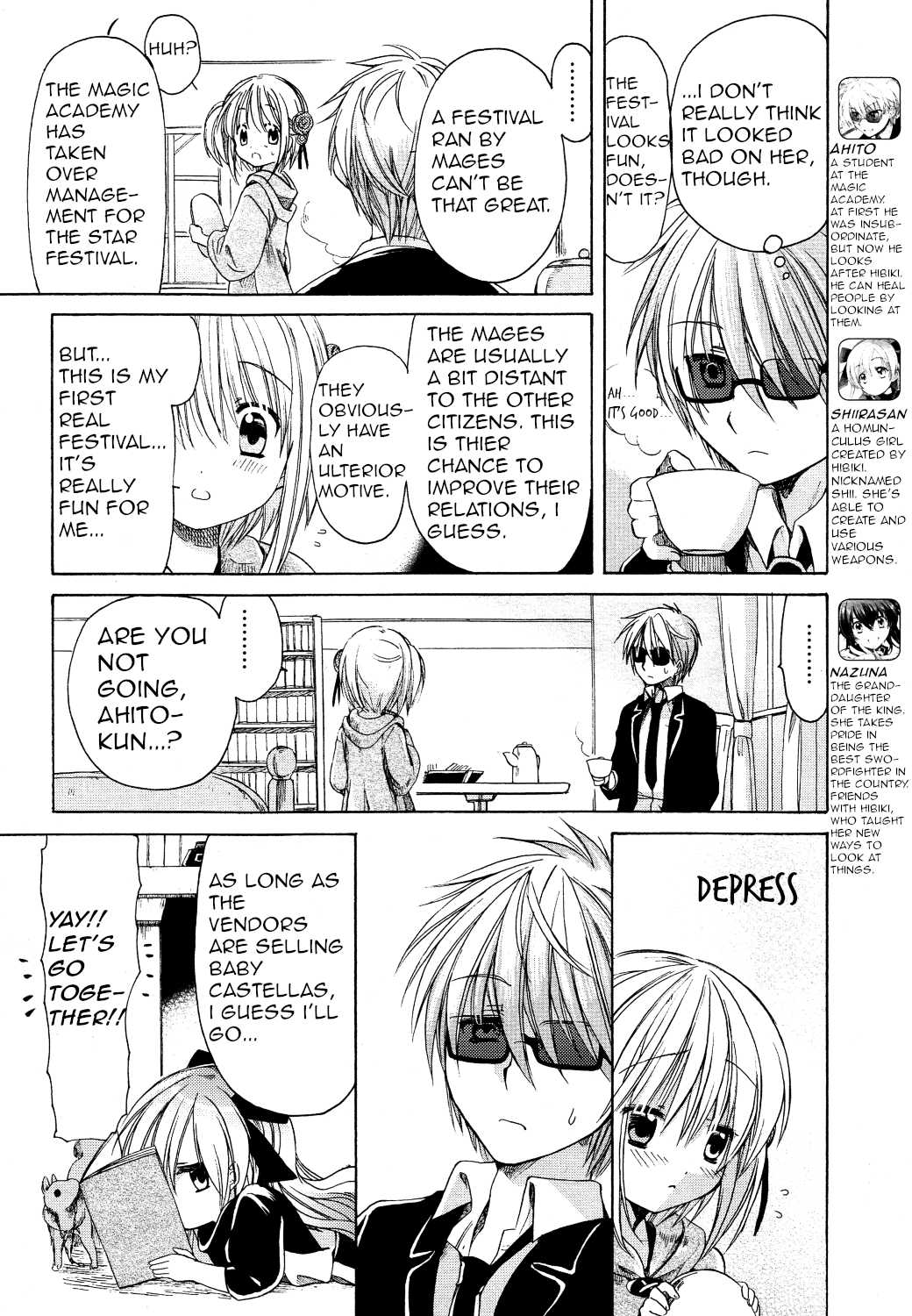 Hibiki no Mahou Chapter 27 page 8 - Chapter 27: The Magic of the Egg