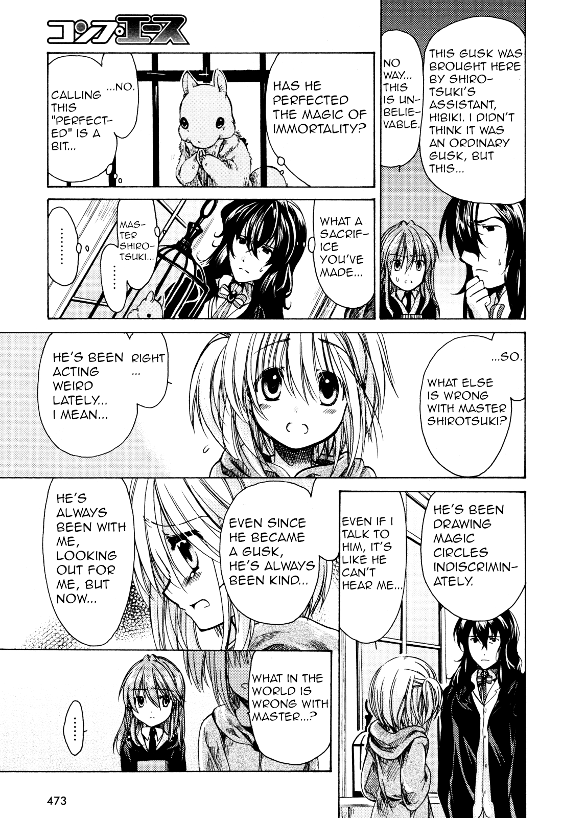 Hibiki no Mahou Chapter 28 page 10 - Chapter 28: The Magic of Leaving The Nest