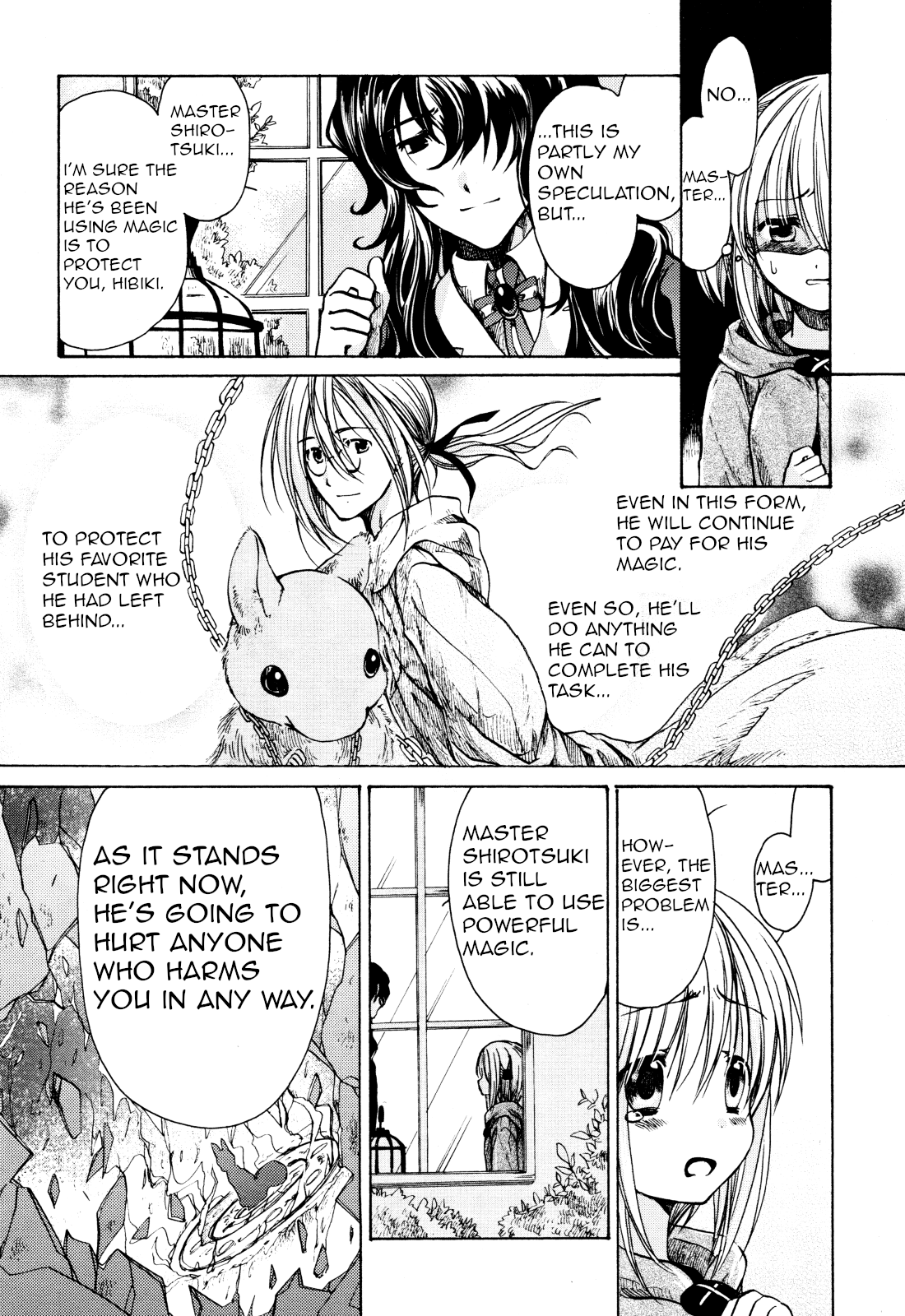 Hibiki no Mahou Chapter 28 page 13 - Chapter 28: The Magic of Leaving The Nest
