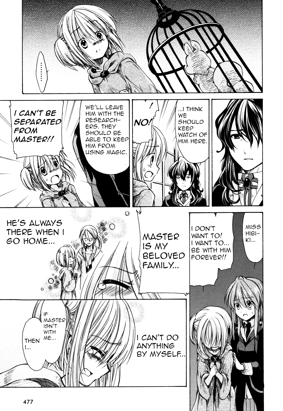 Hibiki no Mahou Chapter 28 page 14 - Chapter 28: The Magic of Leaving The Nest