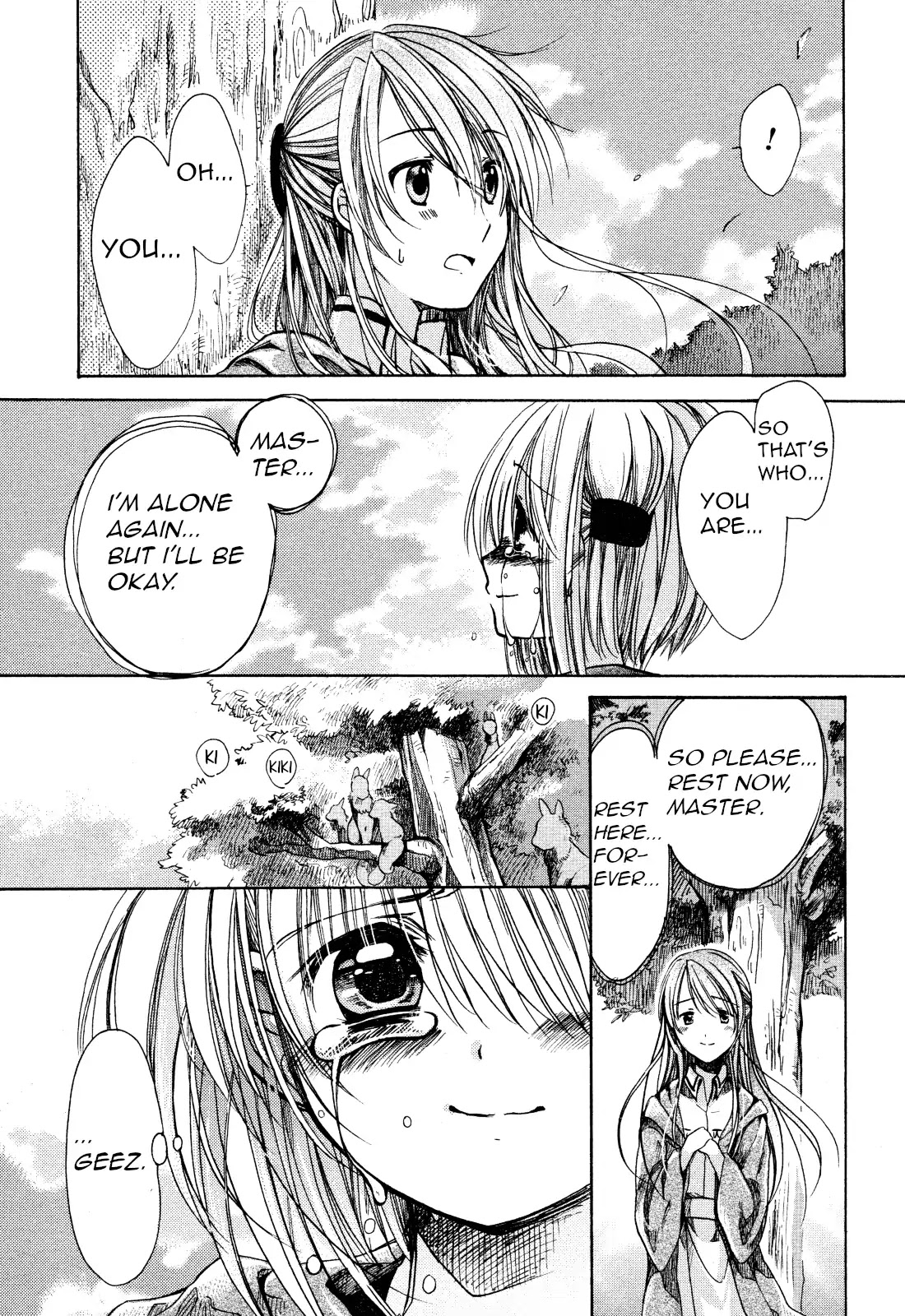 Hibiki no Mahou Chapter 29 page 17 - Chapter 29: The Magic of Leaving The Next (Second Part) [END]