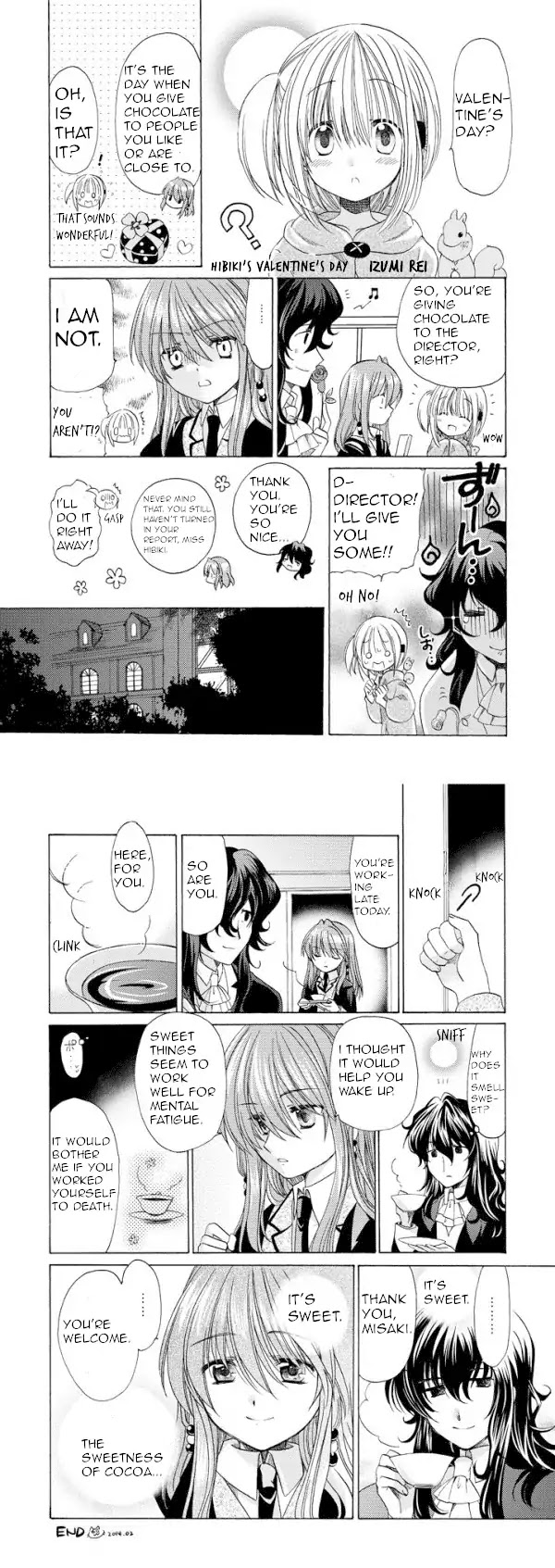 Hibiki no Mahou Chapter 29 page 43 - Chapter 29: The Magic of Leaving The Next (Second Part) [END]