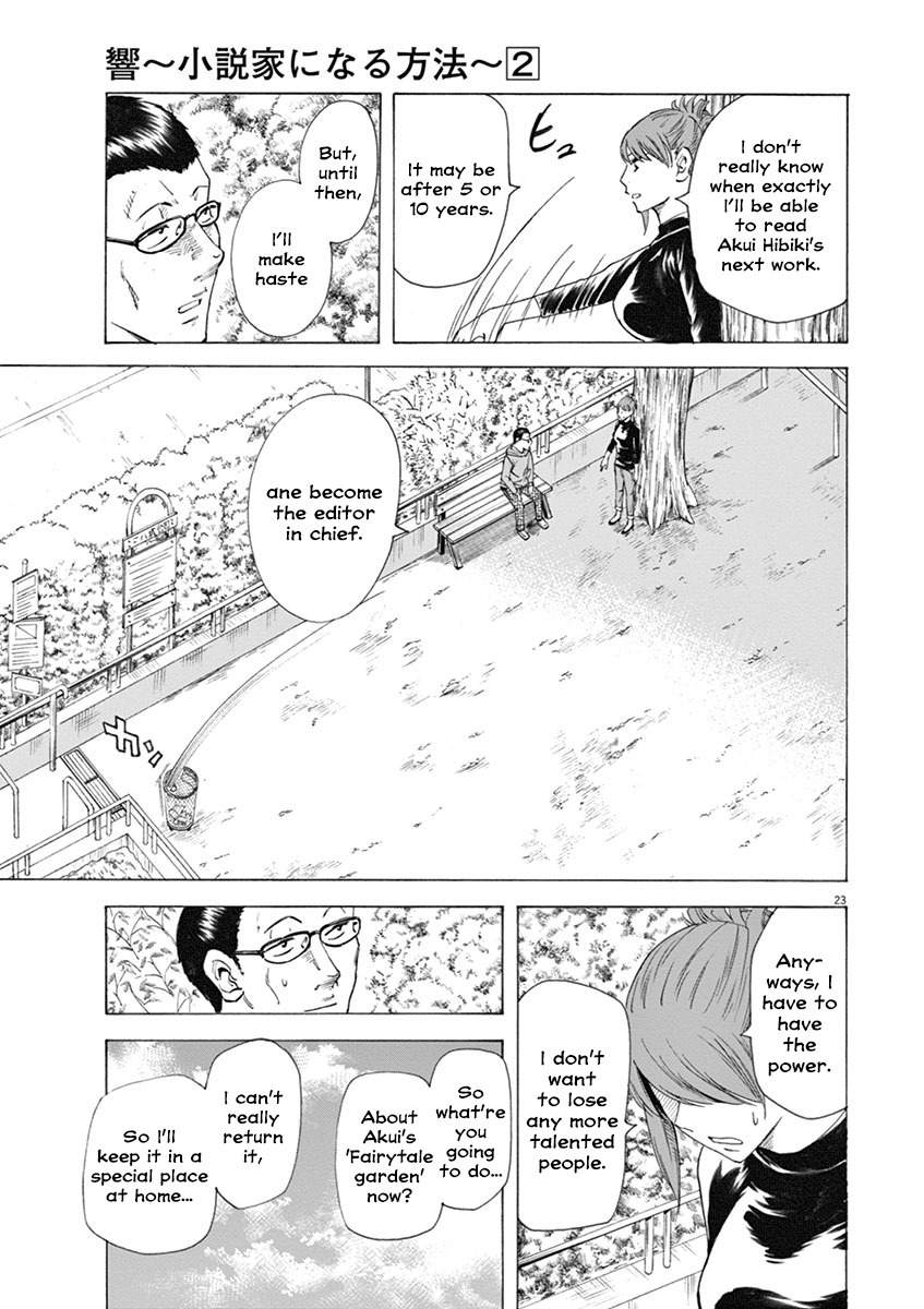 Hibiki - Shousetsuka ni Naru Houhou Chapter 12 page 23 - Chapter 12: Last name