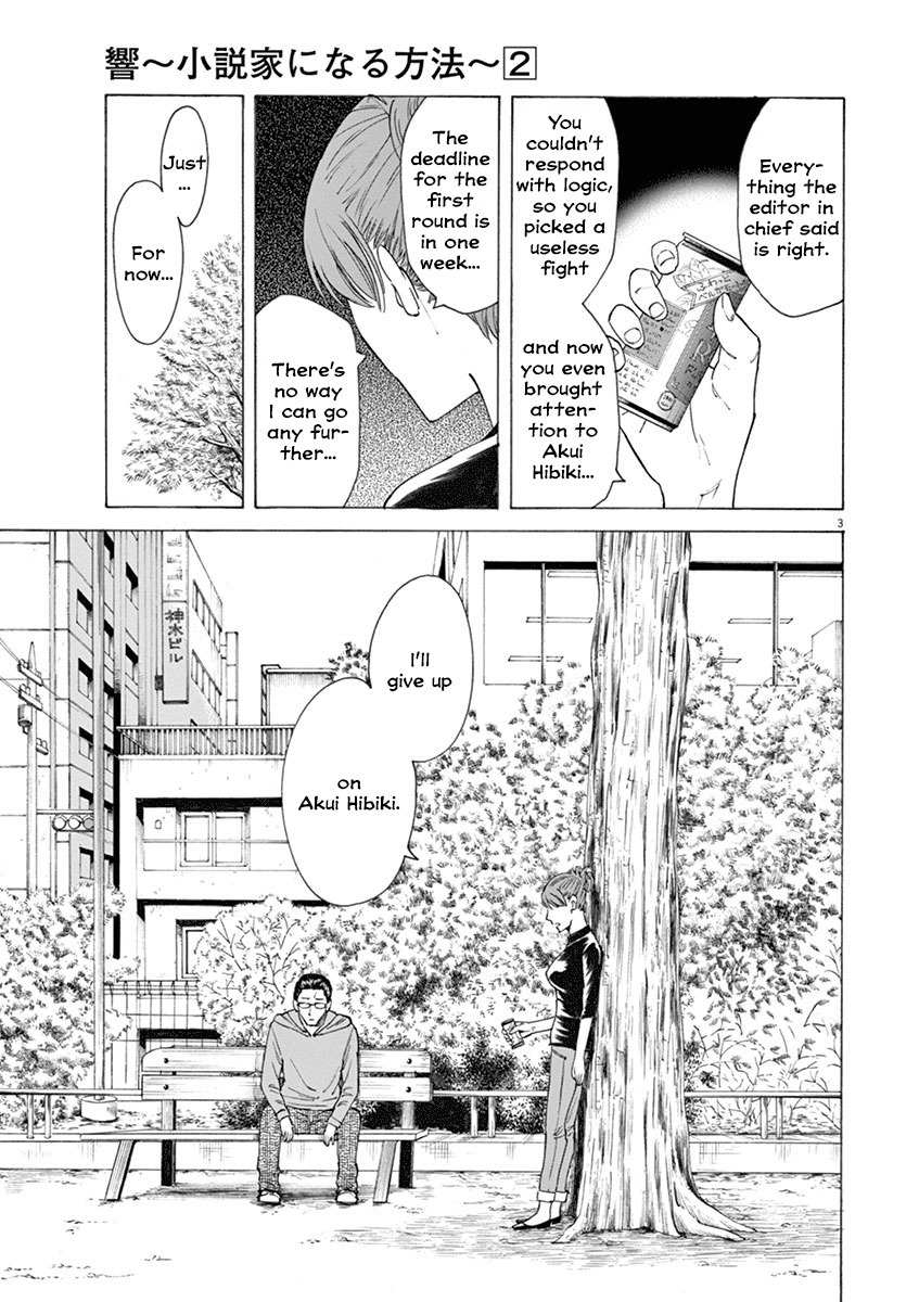 Hibiki - Shousetsuka ni Naru Houhou Chapter 12 page 3 - Chapter 12: Last name