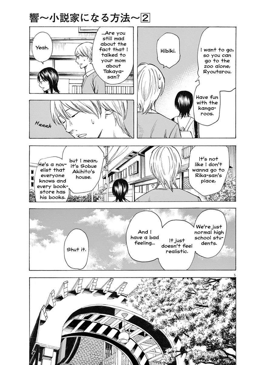 Hibiki - Shousetsuka ni Naru Houhou Chapter 13 page 5 - Chapter 13: Visit