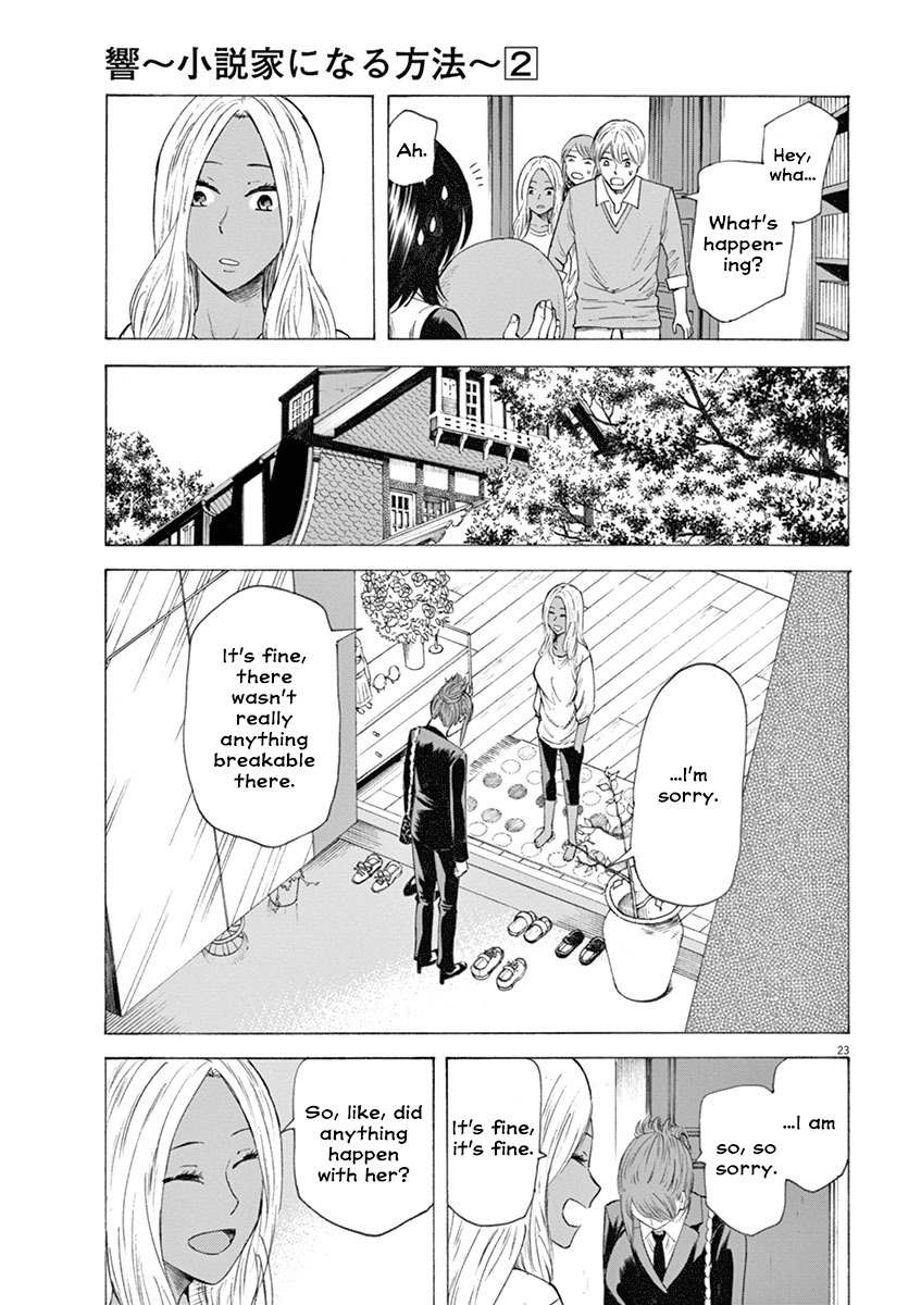 Hibiki - Shousetsuka ni Naru Houhou Chapter 14 page 23 - Chapter 14: Who are you?
