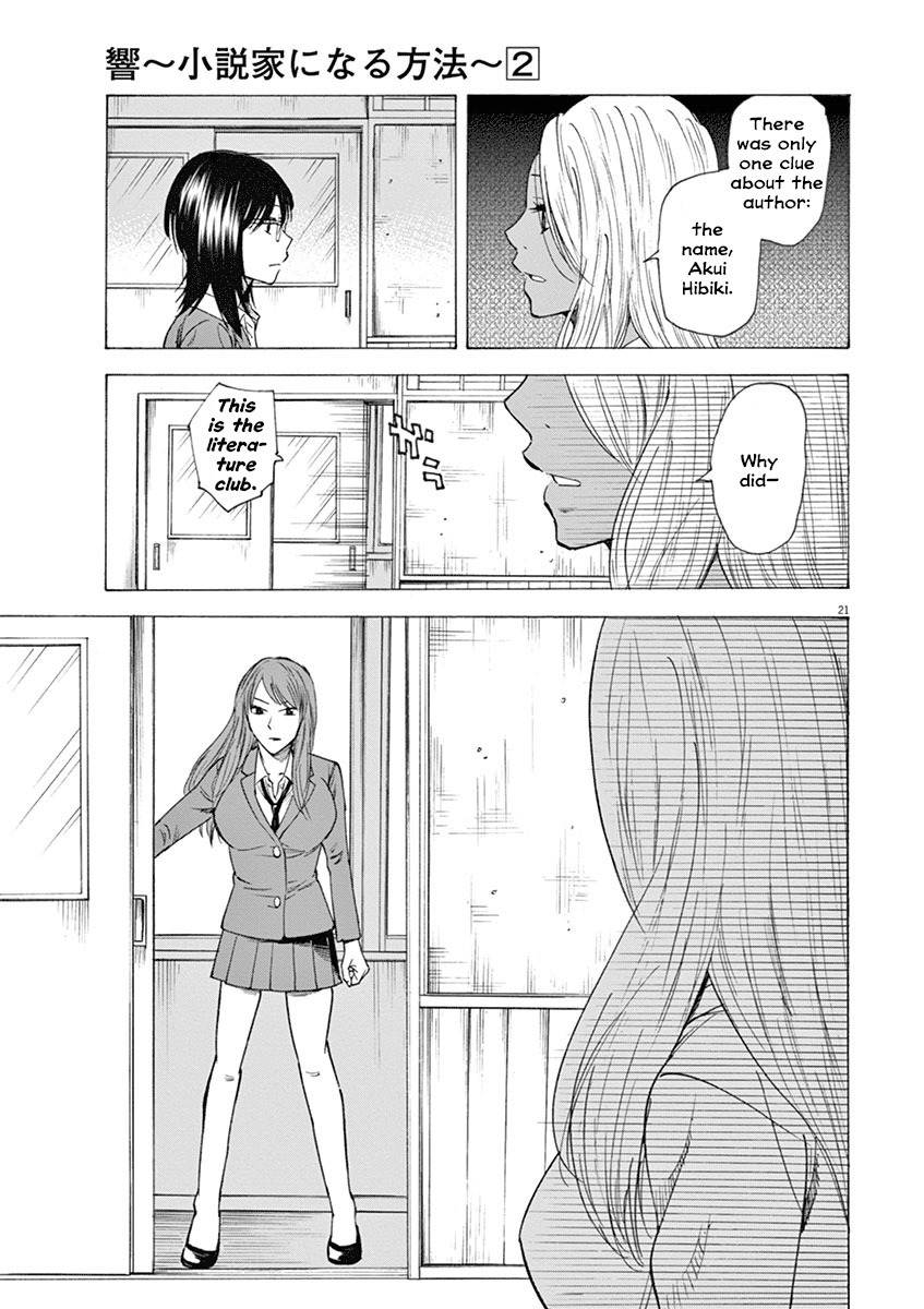 Hibiki - Shousetsuka ni Naru Houhou Chapter 15 page 21 - Chapter 15: An editor